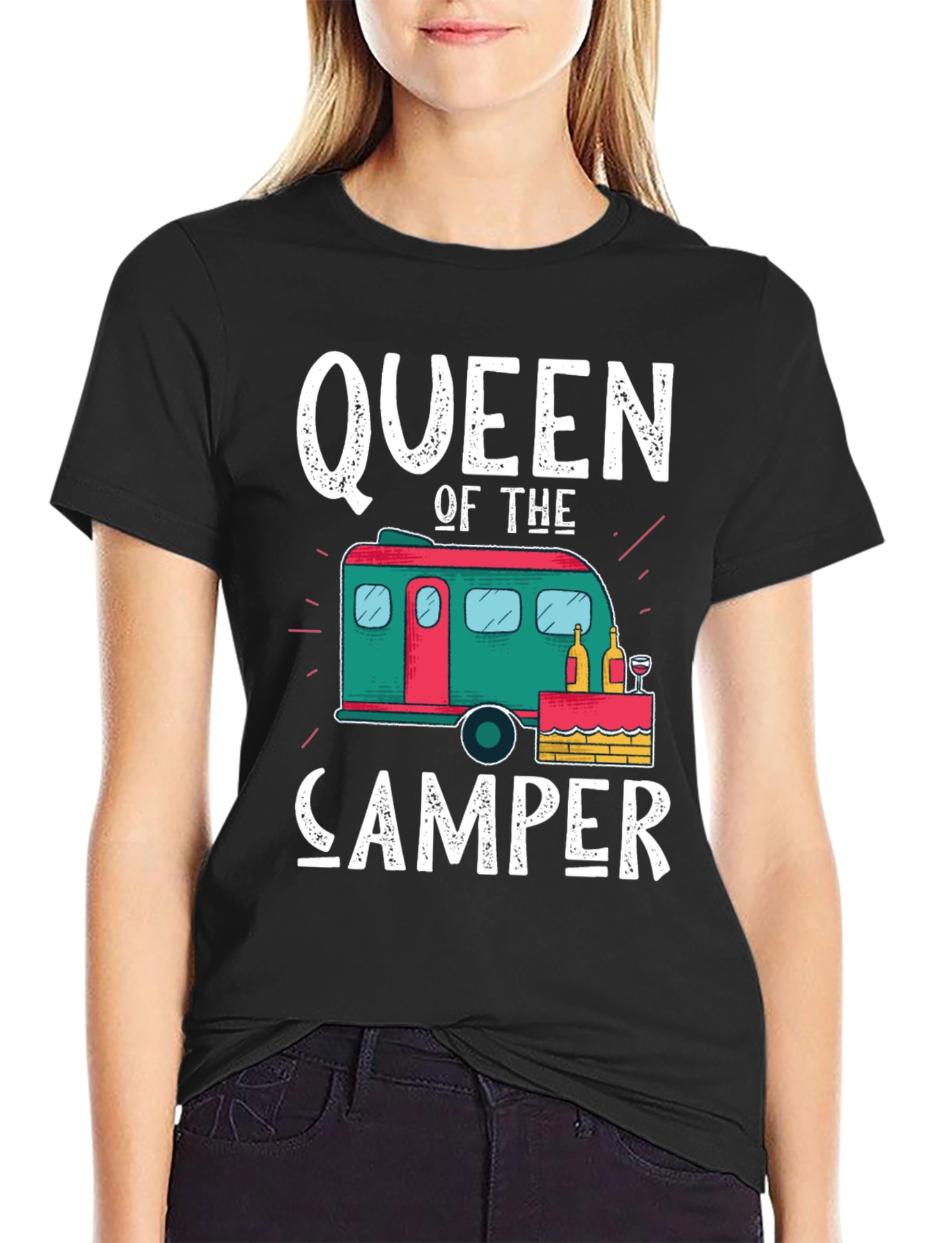 Queen of the Camper Graphic Tee