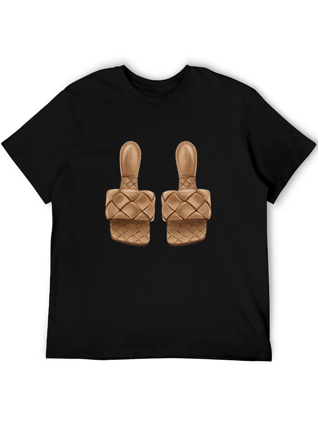 Sandals Graphic Black T-Shirt