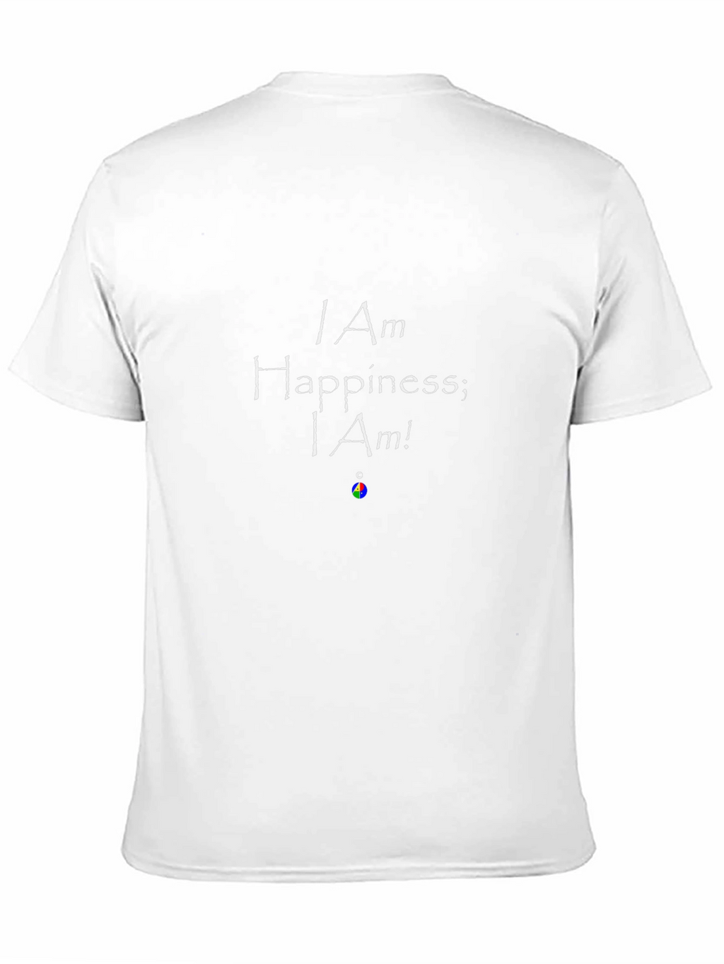 I Am Happiness Graphic Tee - Stylish Comfort