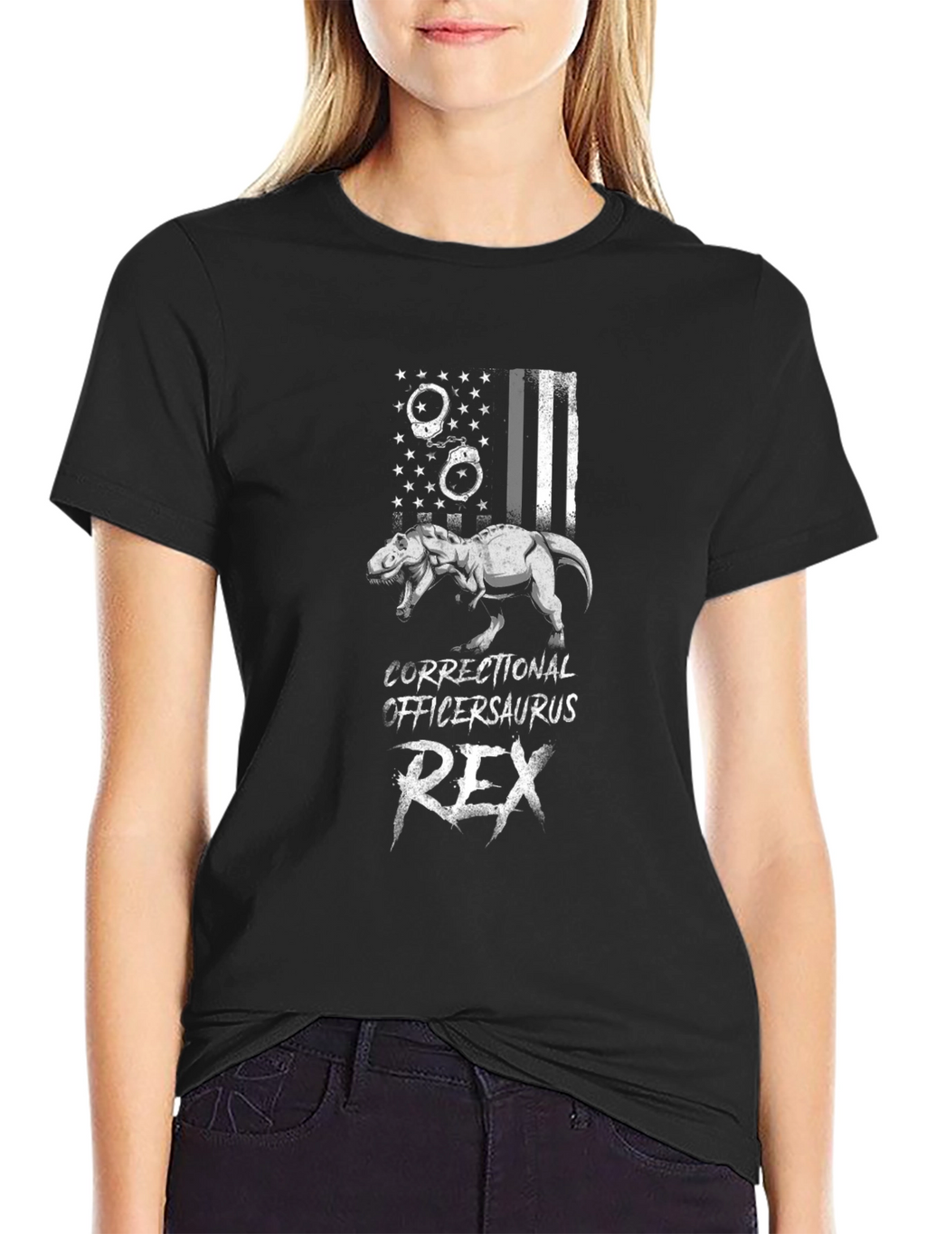 Correctional Officer Dinosaur Rex Tee