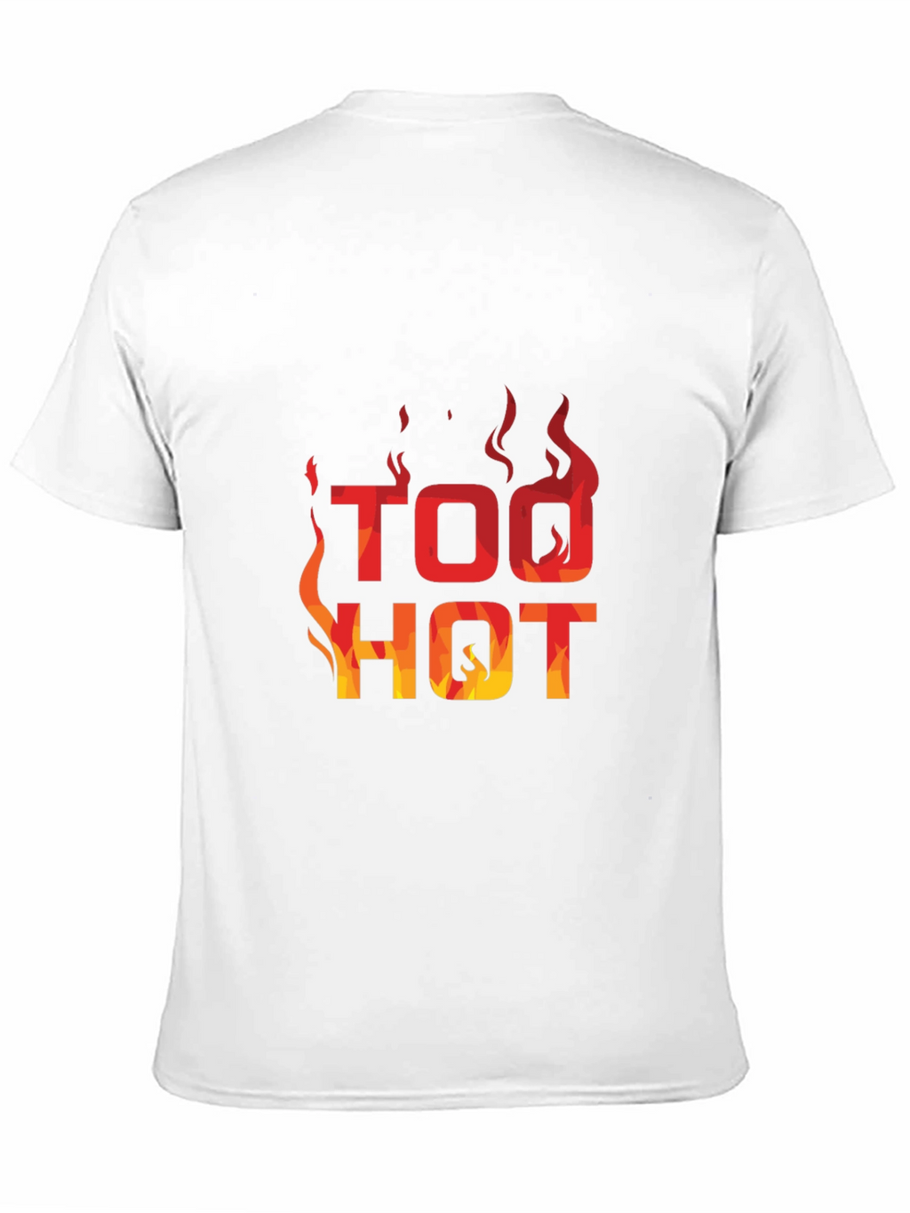 Too Hot Graphic Print Crew Neck T-Shirt