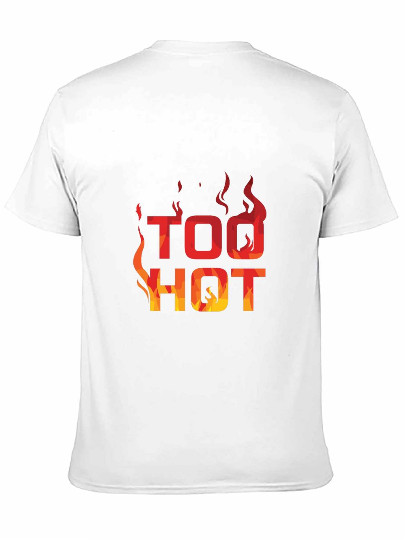 Too Hot Graphic Print Crew Neck T-Shirt