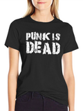 Punk is Dead Graphic Tee - Black T-Shirt