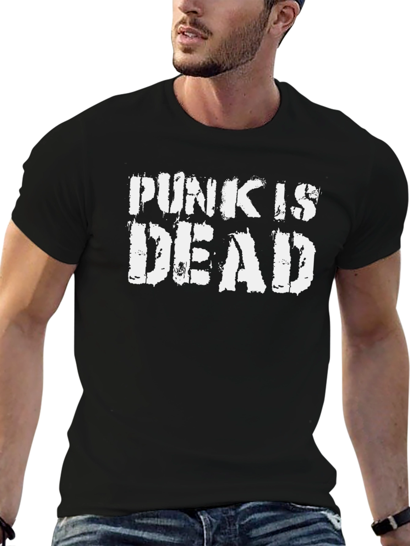 Punk is Dead Graphic Tee - Black T-Shirt