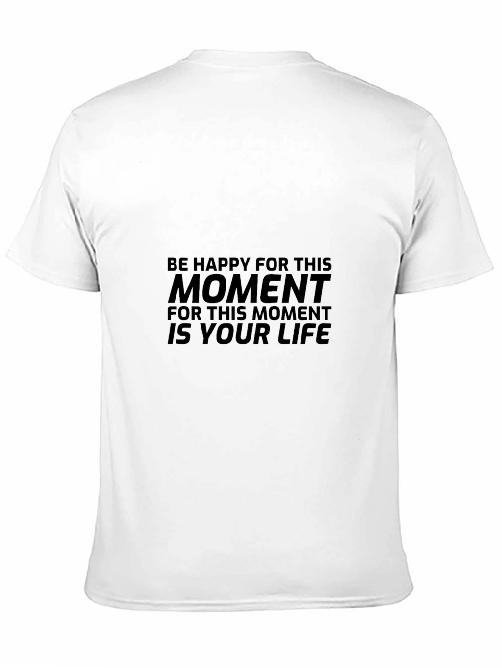 Inspirational Moment Black T-Shirt