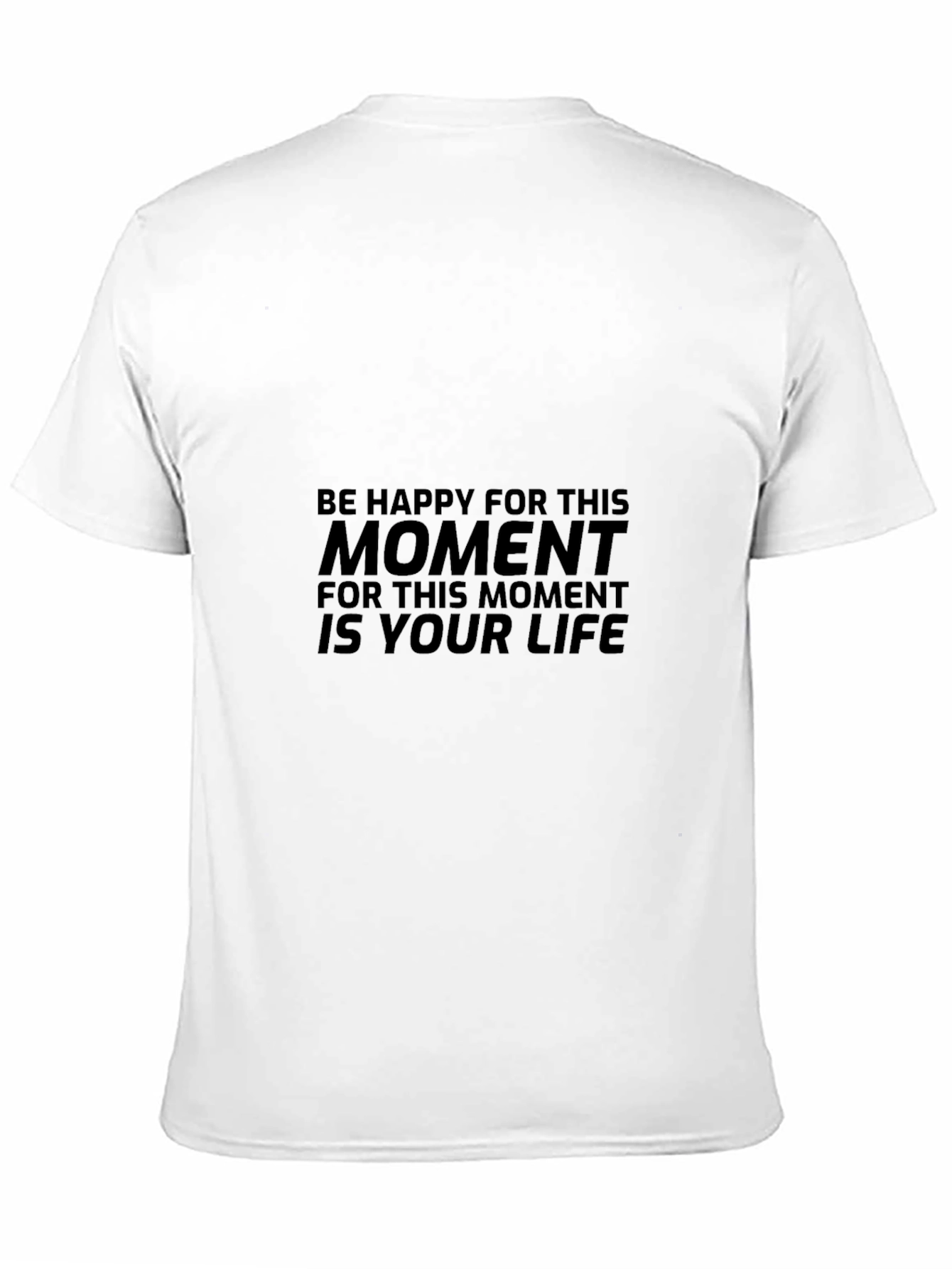 Inspirational Moment Black T-Shirt