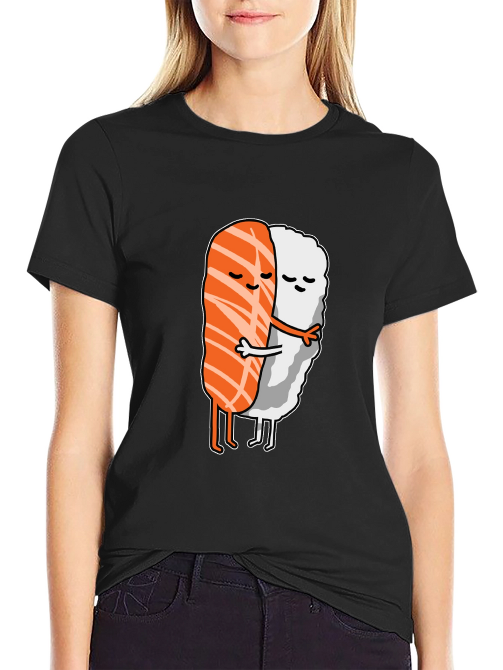 Sushi Hug T-Shirt - Comfort Fit Cotton Tee