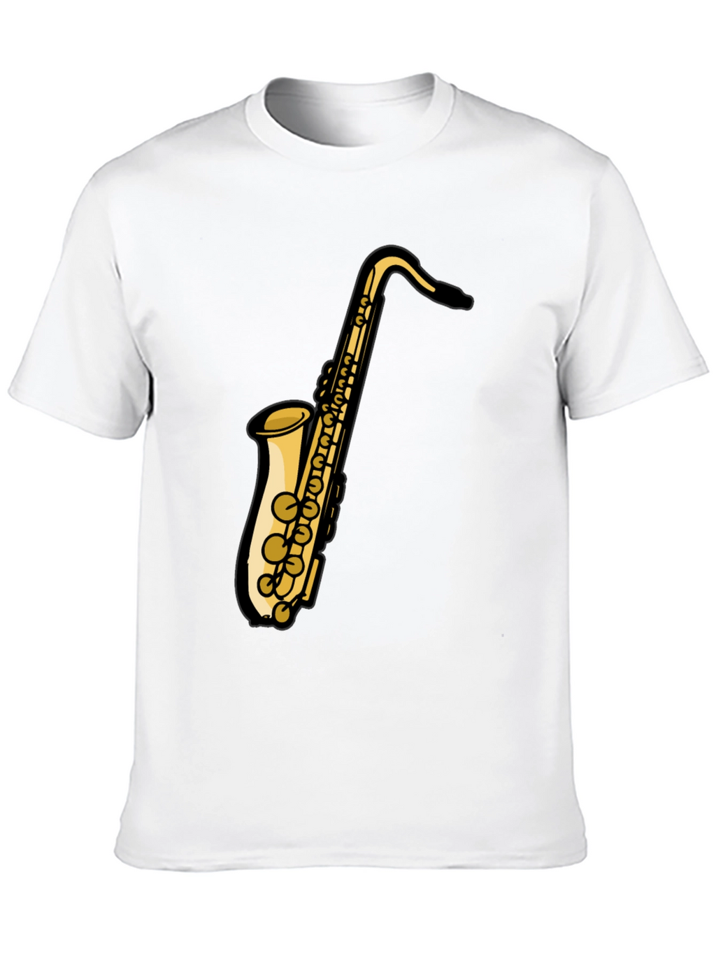 Saxophone Graphic Tee - Cool Music Lovers Shirt