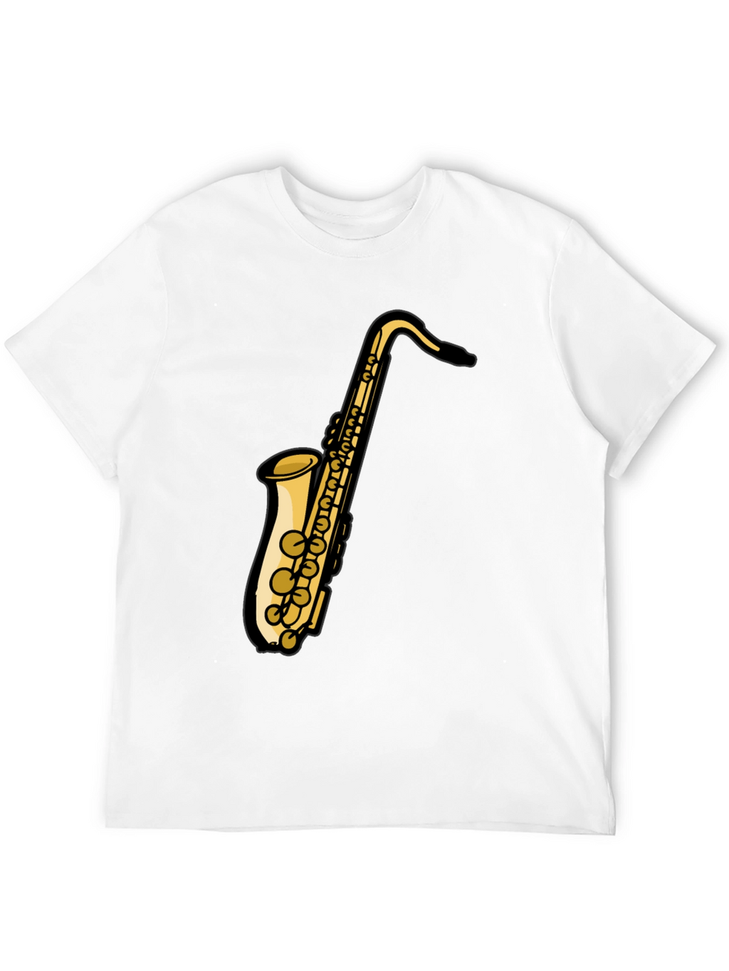 Saxophone Graphic Tee - Cool Music Lovers Shirt