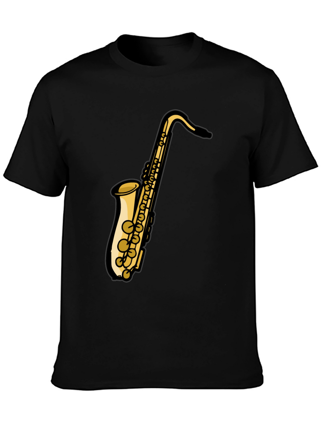 Saxophone Graphic Tee - Cool Music Lovers Shirt