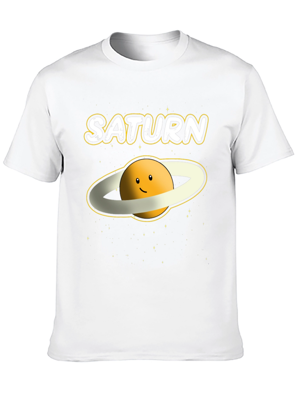 Saturn Planet Graphic T-Shirt - Outer Space Tee