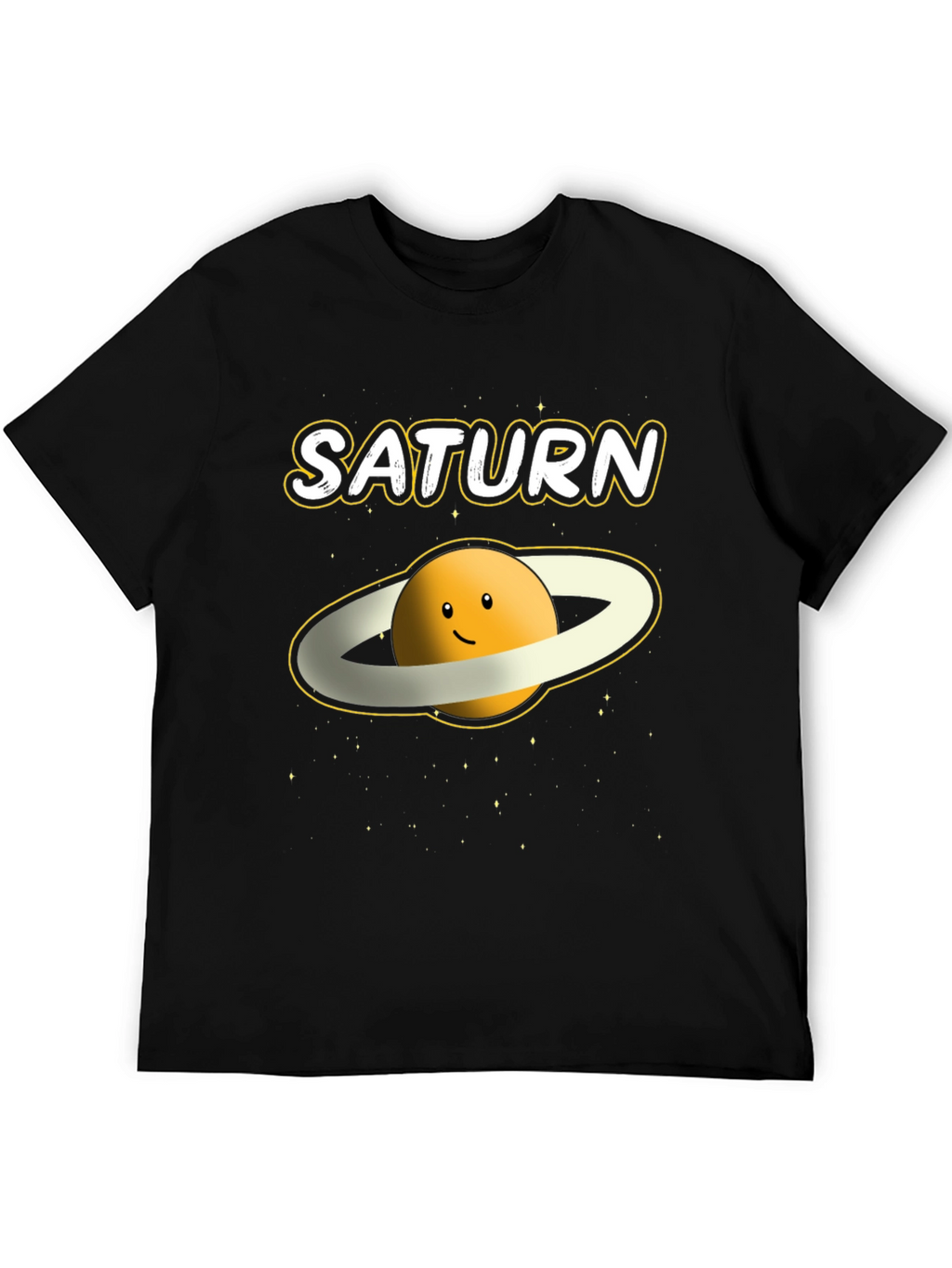 Saturn Planet Graphic T-Shirt - Outer Space Tee