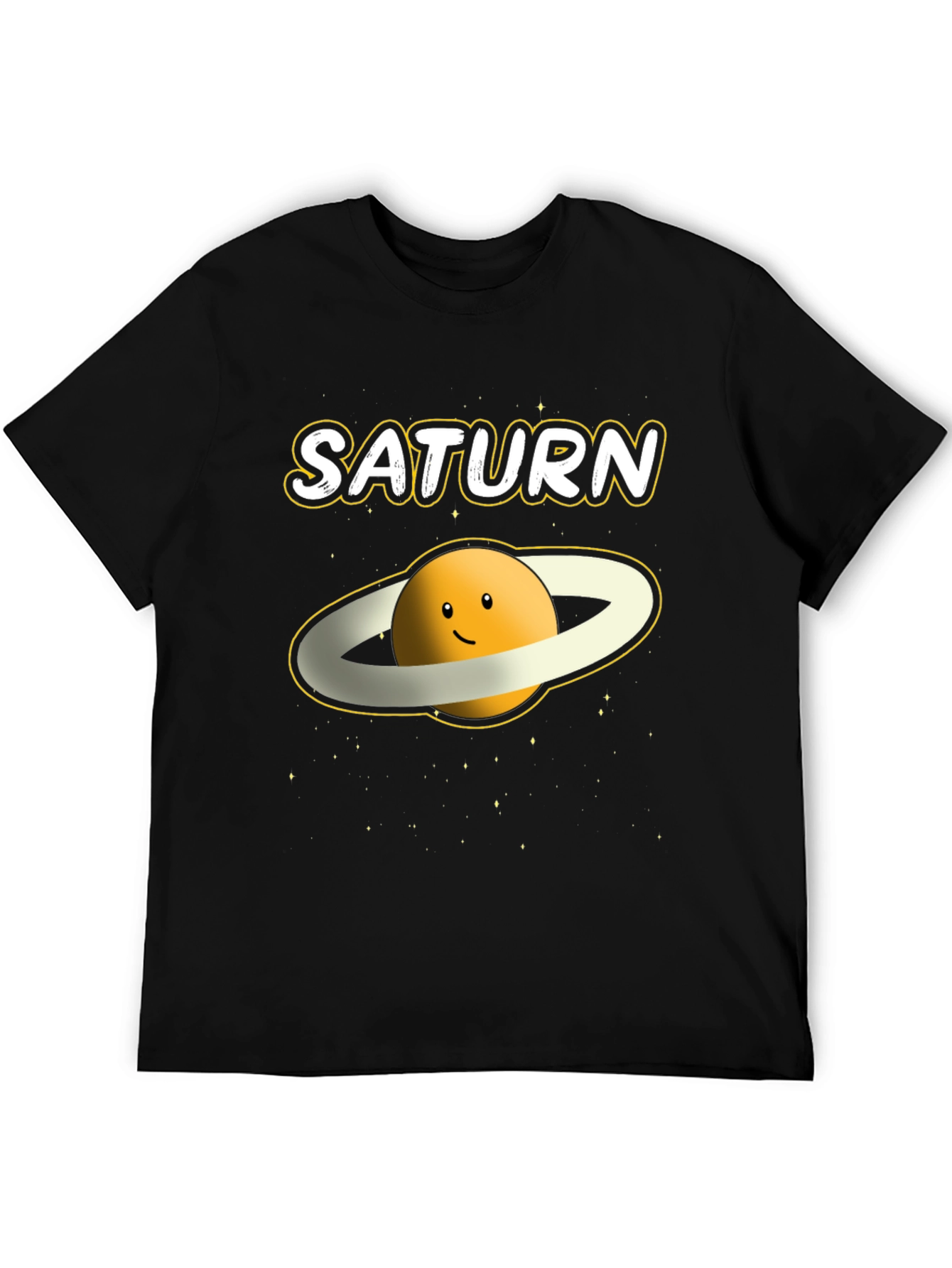 Saturn Planet Graphic T-Shirt - Outer Space Tee
