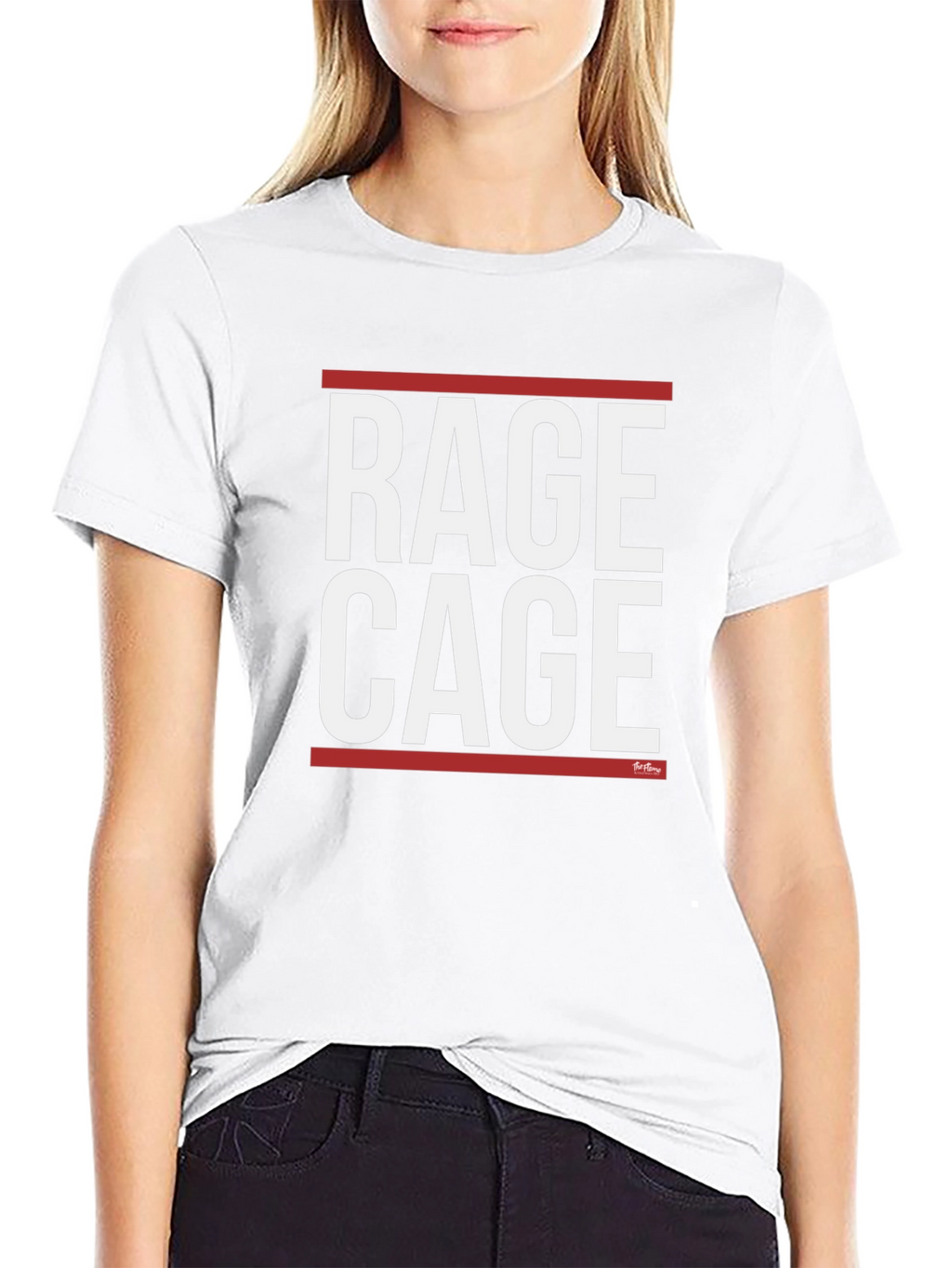 Rage Cage Graphic Tee - Bold Statement T-Shirt