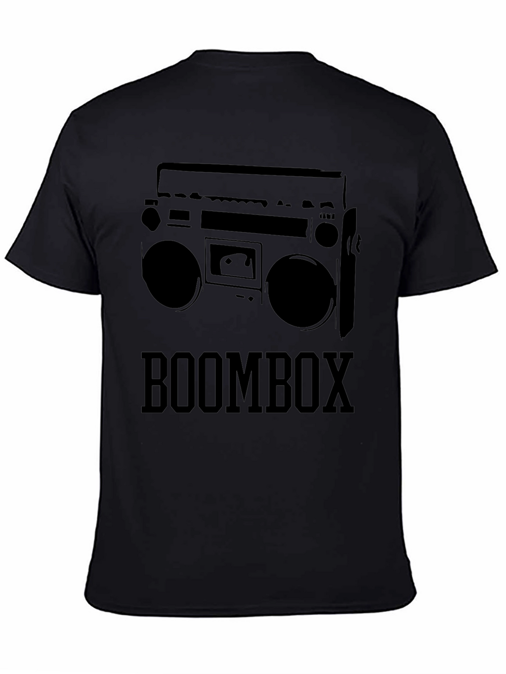 Retro Boombox Graphic T-Shirt - Classic 80s Style