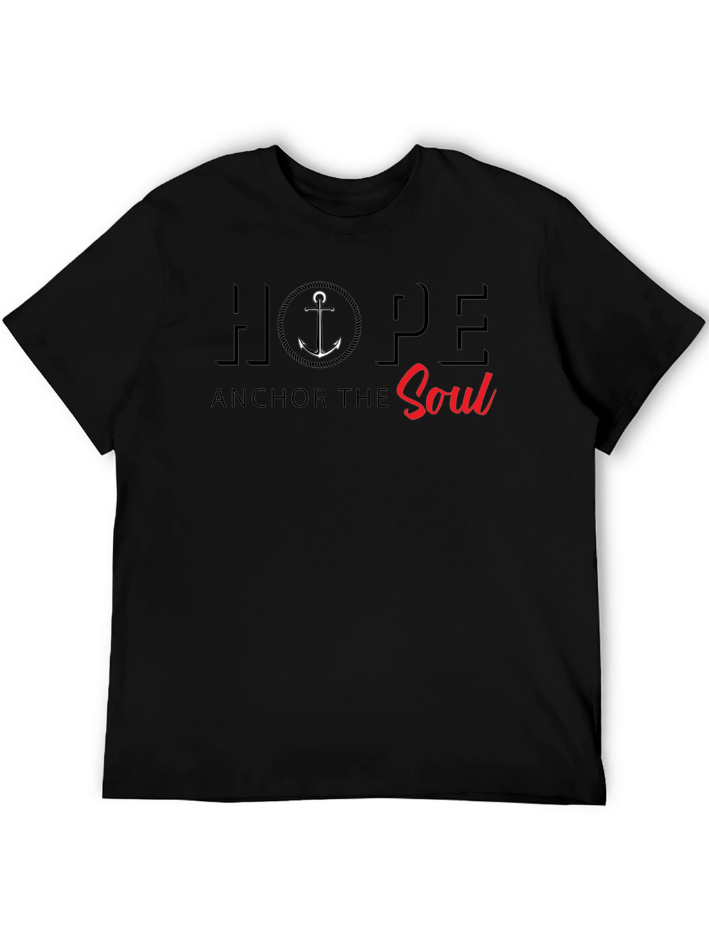 Hope Anchor the Soul Graphic T-Shirt
