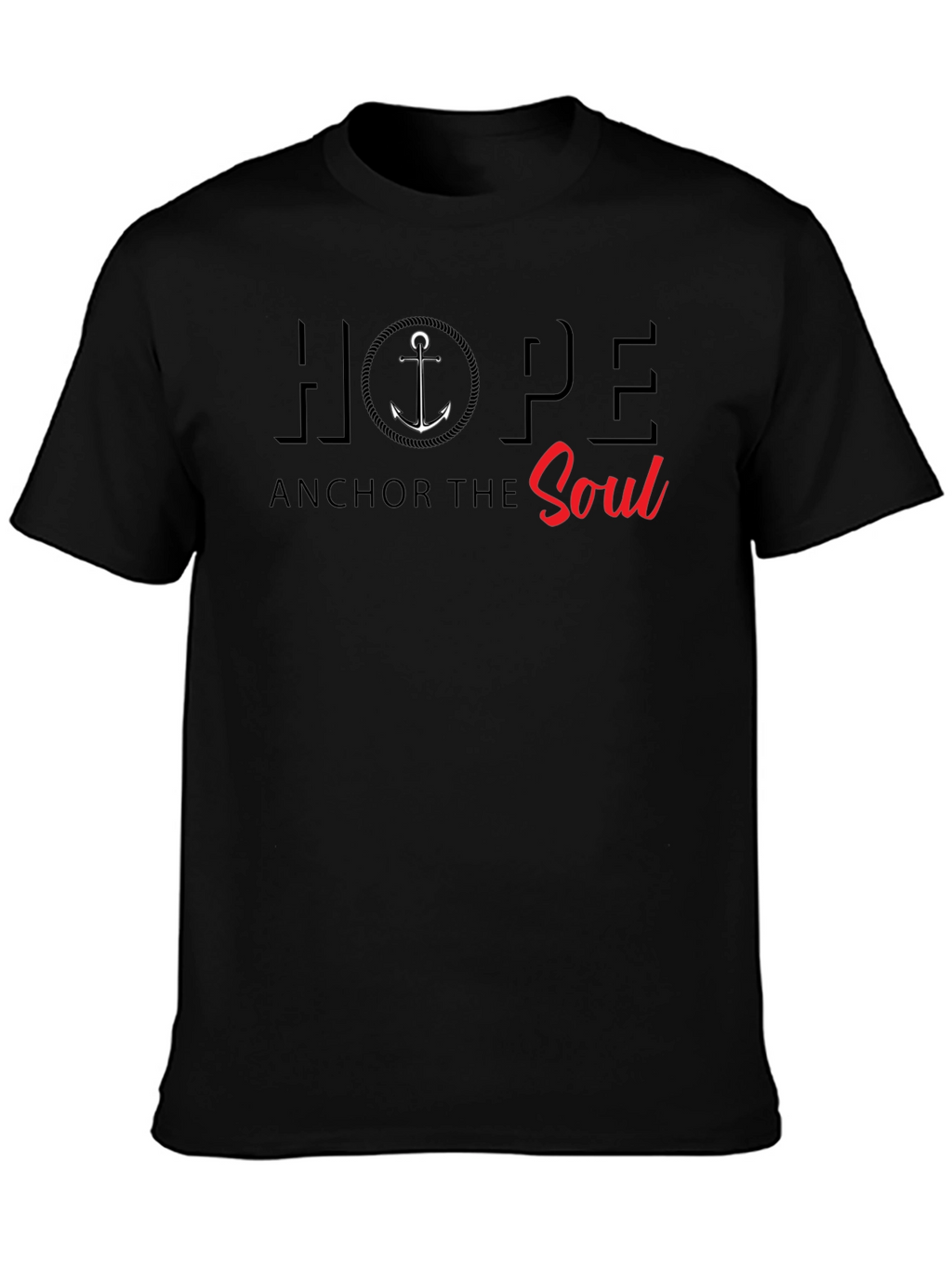 Hope Anchor the Soul Graphic T-Shirt
