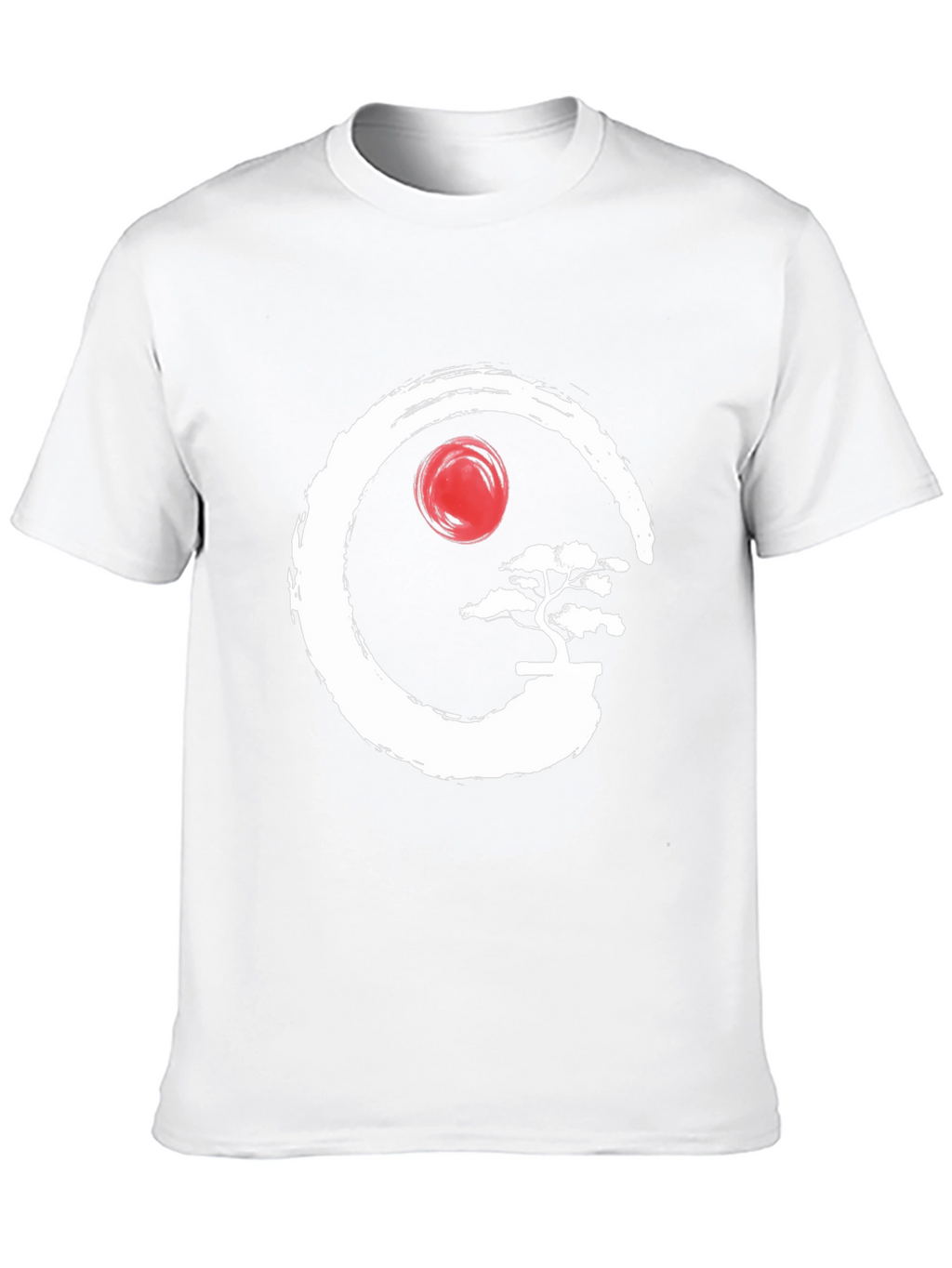 Zen Bonsai T-Shirt - Artistic Graphic Tee