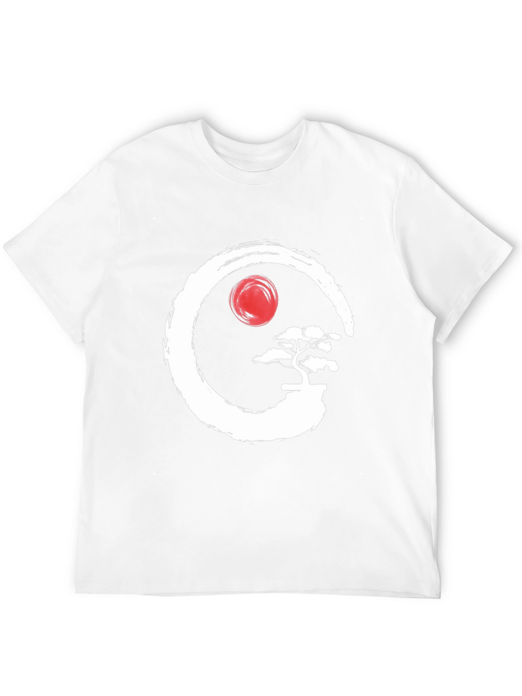 Zen Bonsai T-Shirt - Artistic Graphic Tee