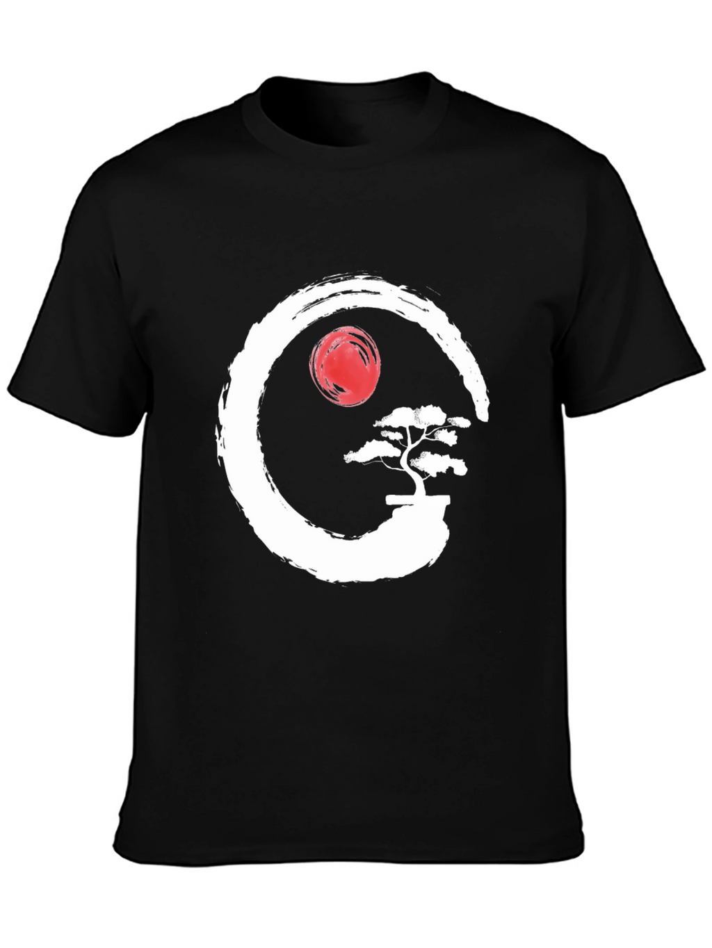 Zen Bonsai T-Shirt - Artistic Graphic Tee
