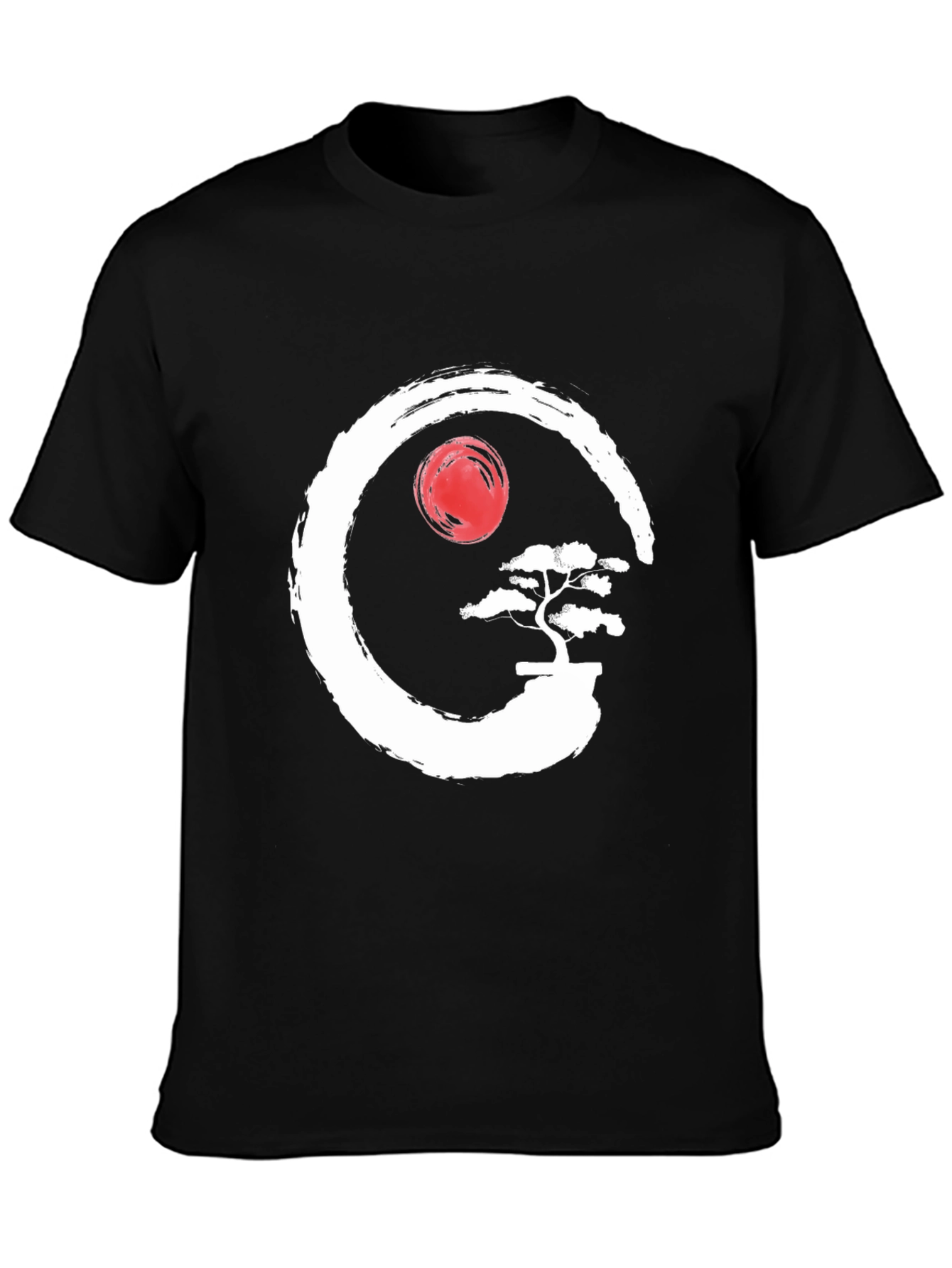 Zen Bonsai T-Shirt - Artistic Graphic Tee