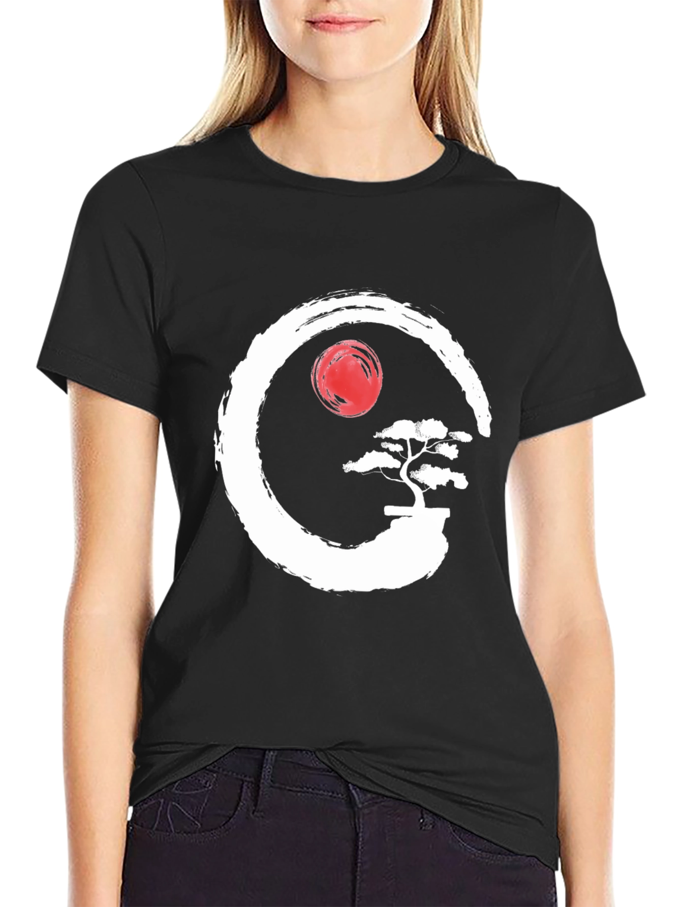 Zen Bonsai T-Shirt - Artistic Graphic Tee