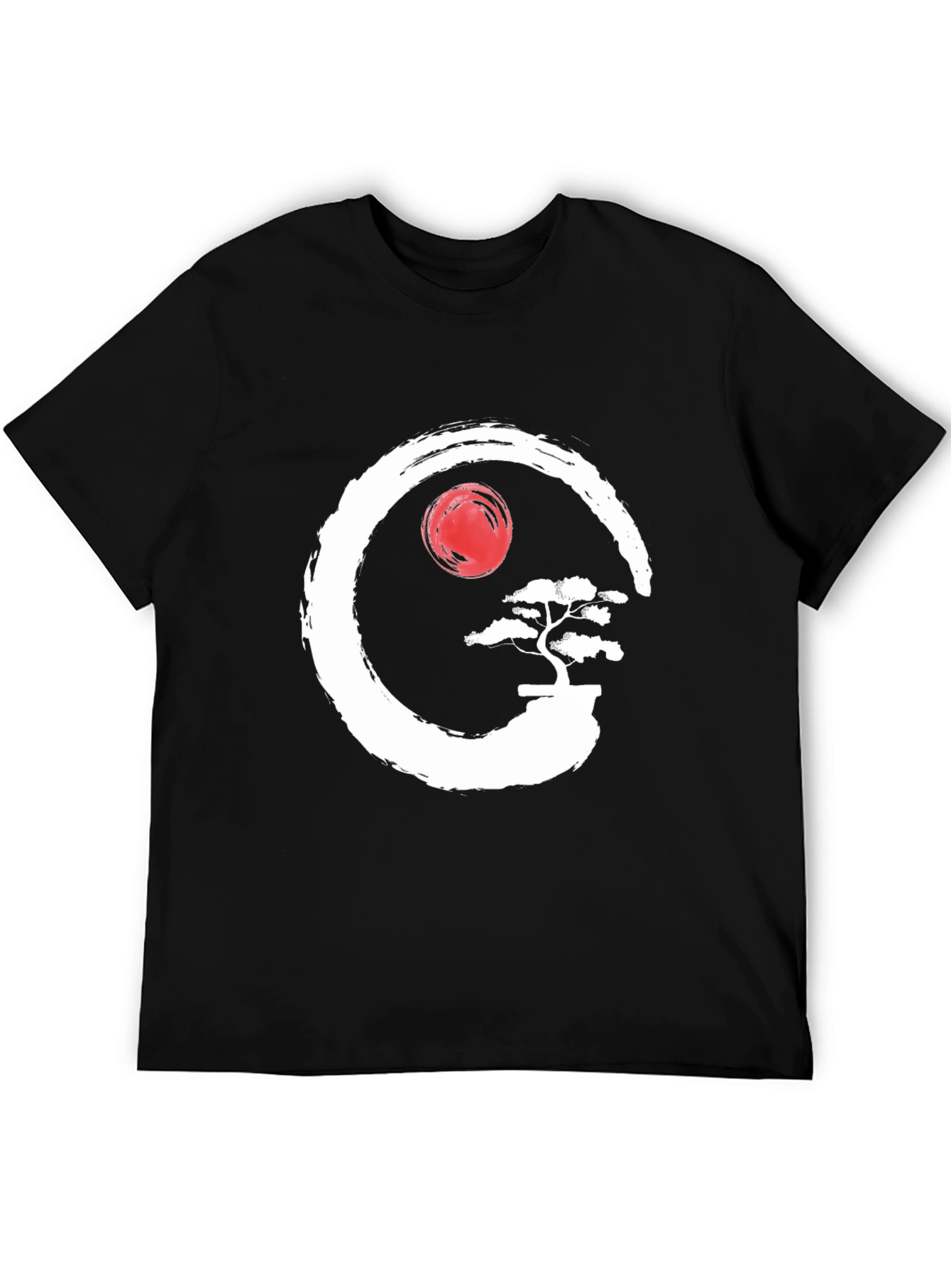 Zen Bonsai T-Shirt - Artistic Graphic Tee