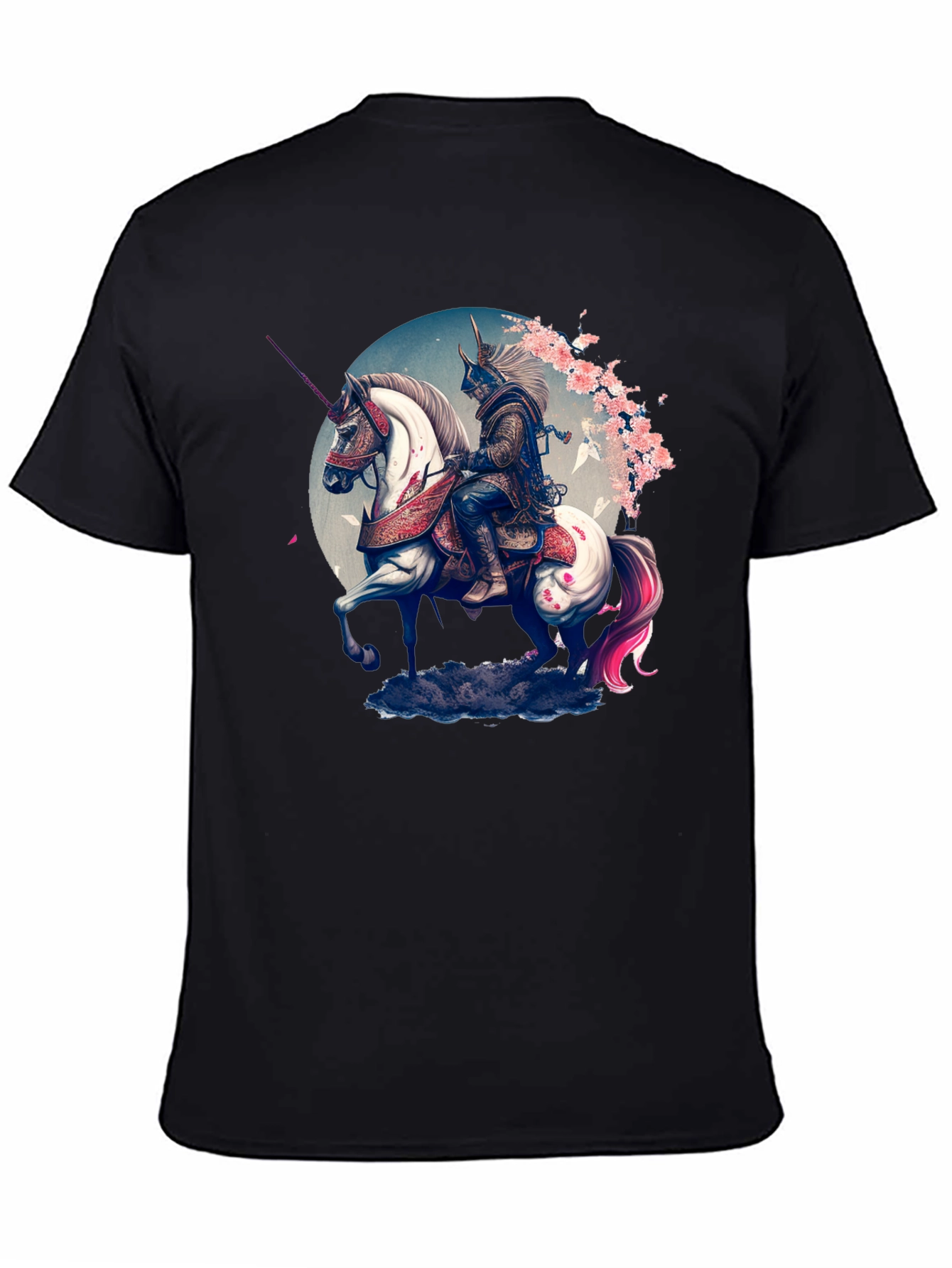 Samurai Unicorn T-Shirt - Unique Graphic Tee