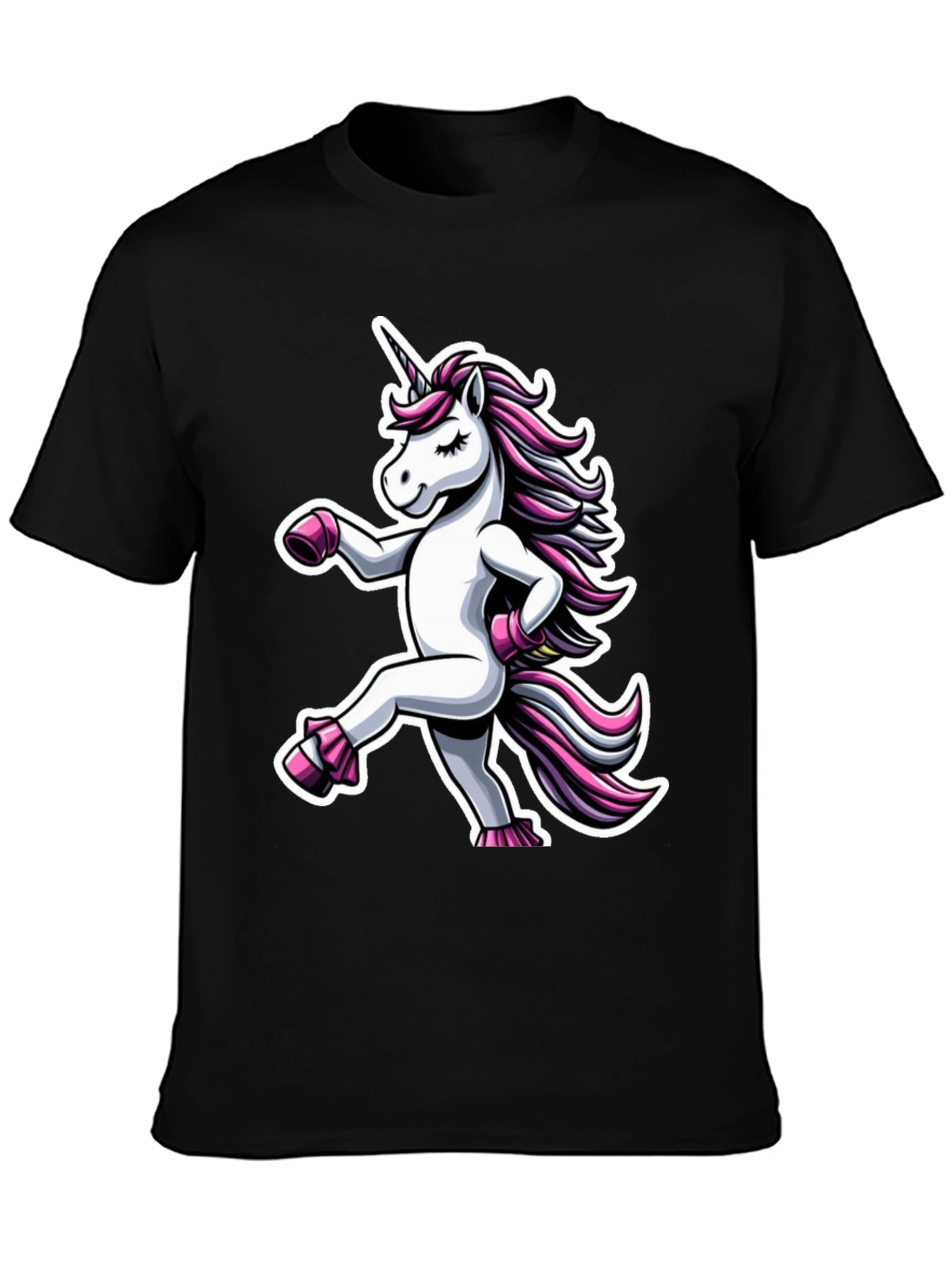Unicorn T-Shirt - Funny Graphic Tee for Men