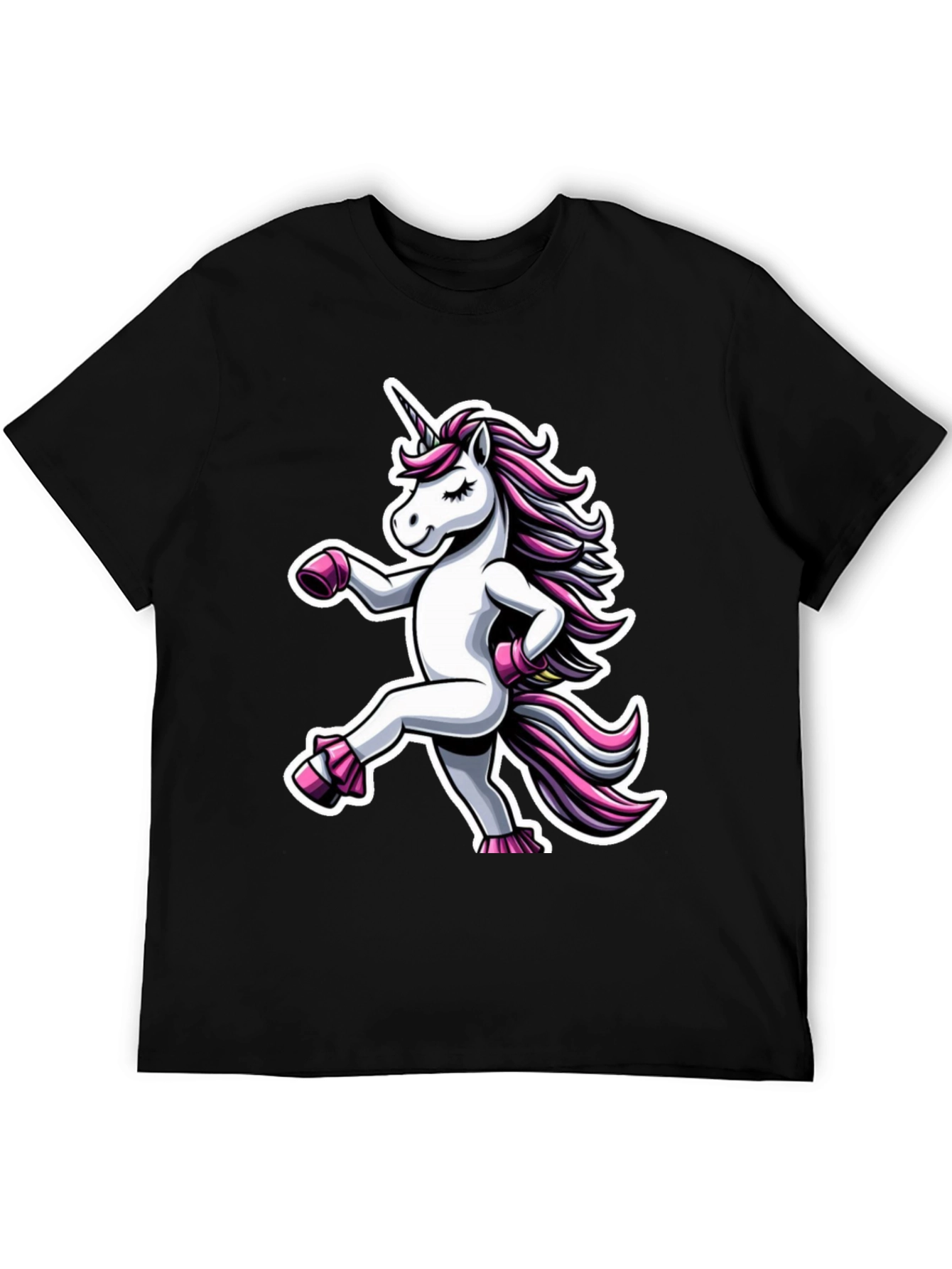 Unicorn T-Shirt - Funny Graphic Tee for Men