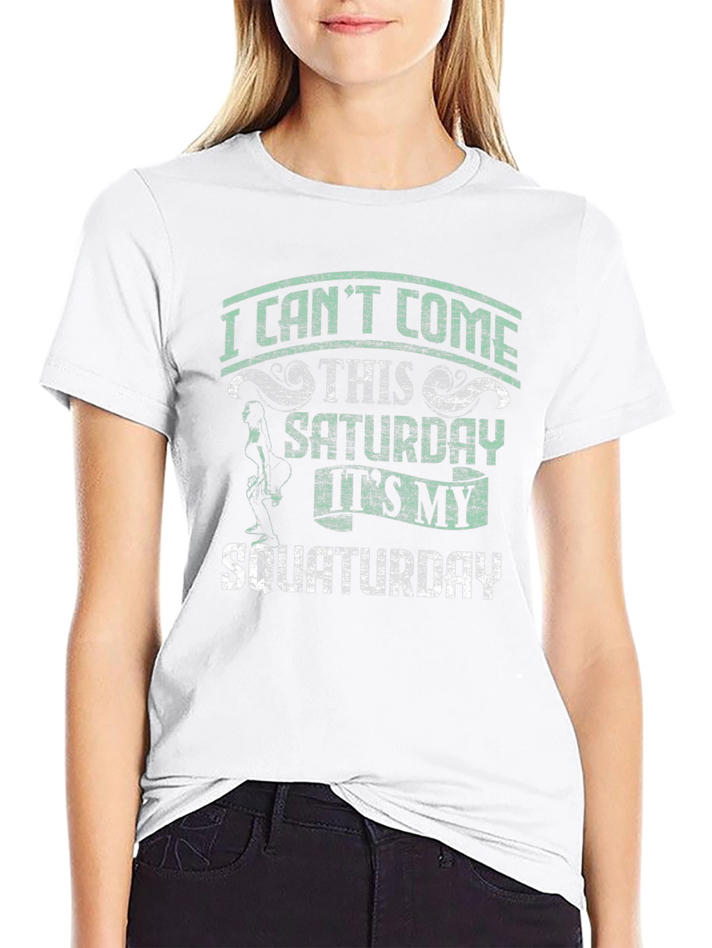Squaturday Funny Gym Workout T-Shirt