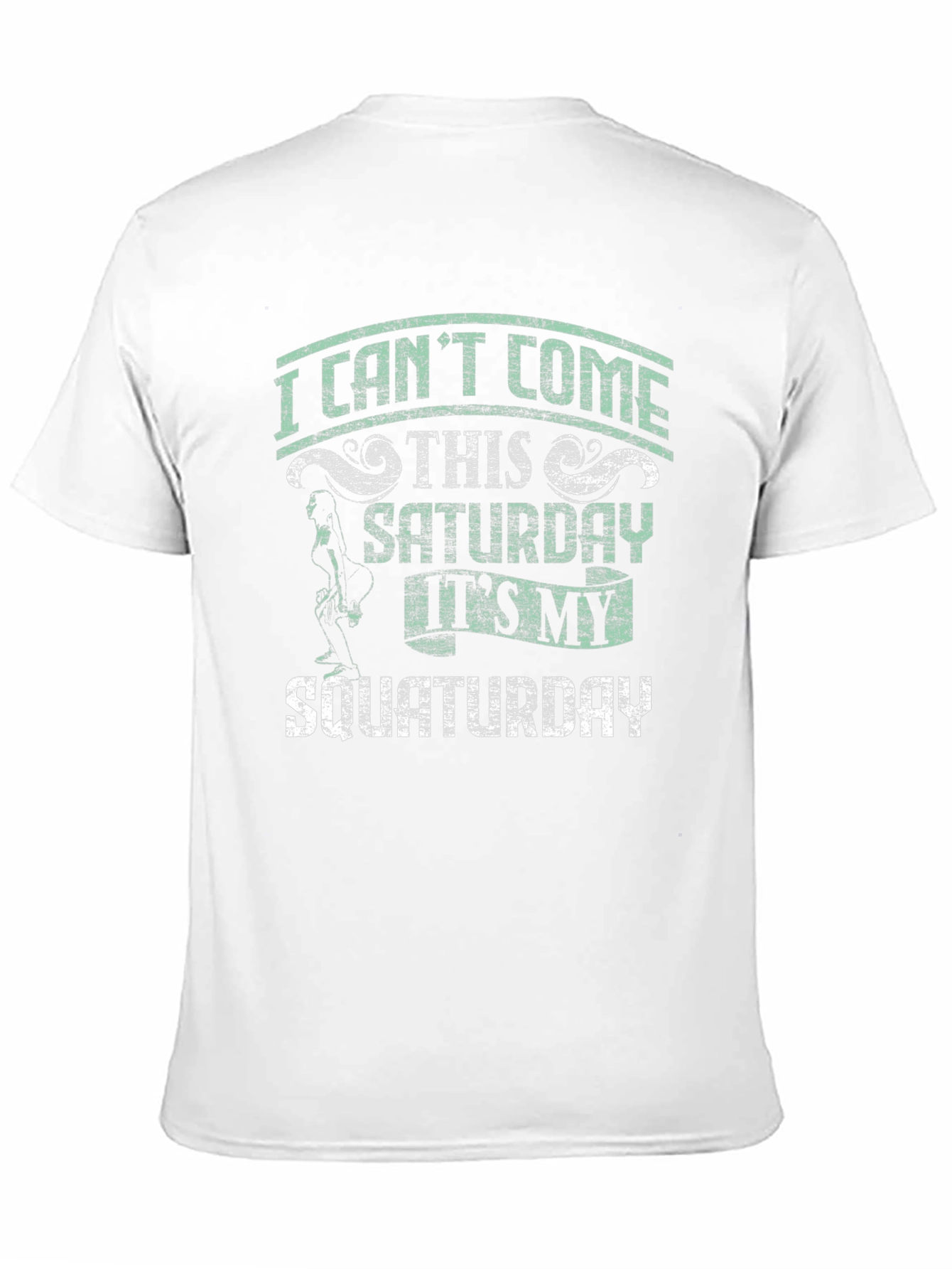 Squaturday Funny Gym Workout T-Shirt