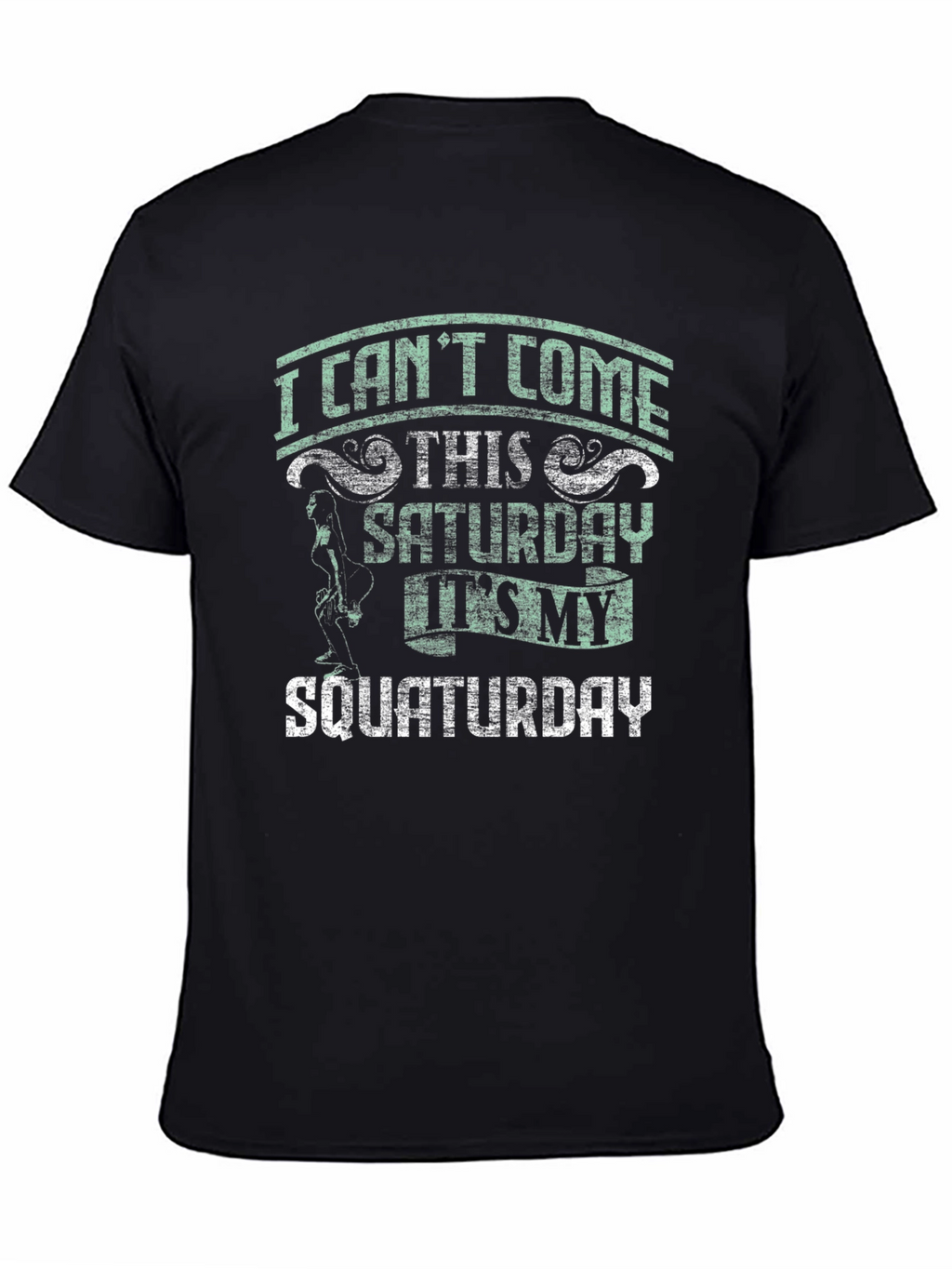 Squaturday Funny Gym Workout T-Shirt