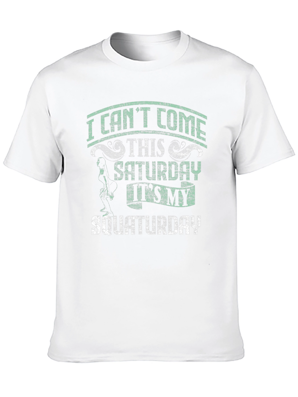 Squaturday Funny Gym Workout T-Shirt