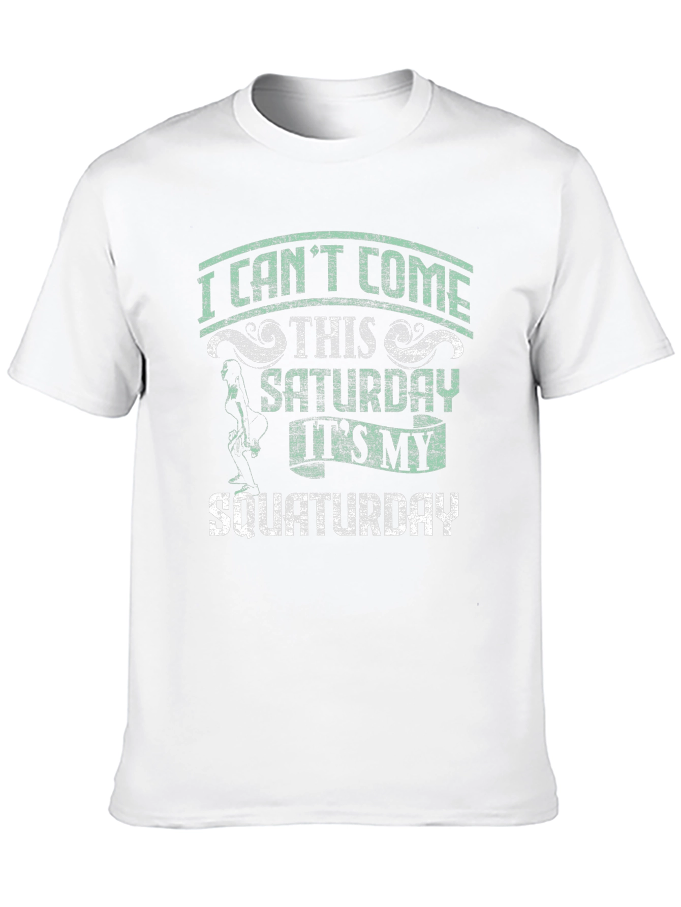 Squaturday Funny Gym Workout T-Shirt