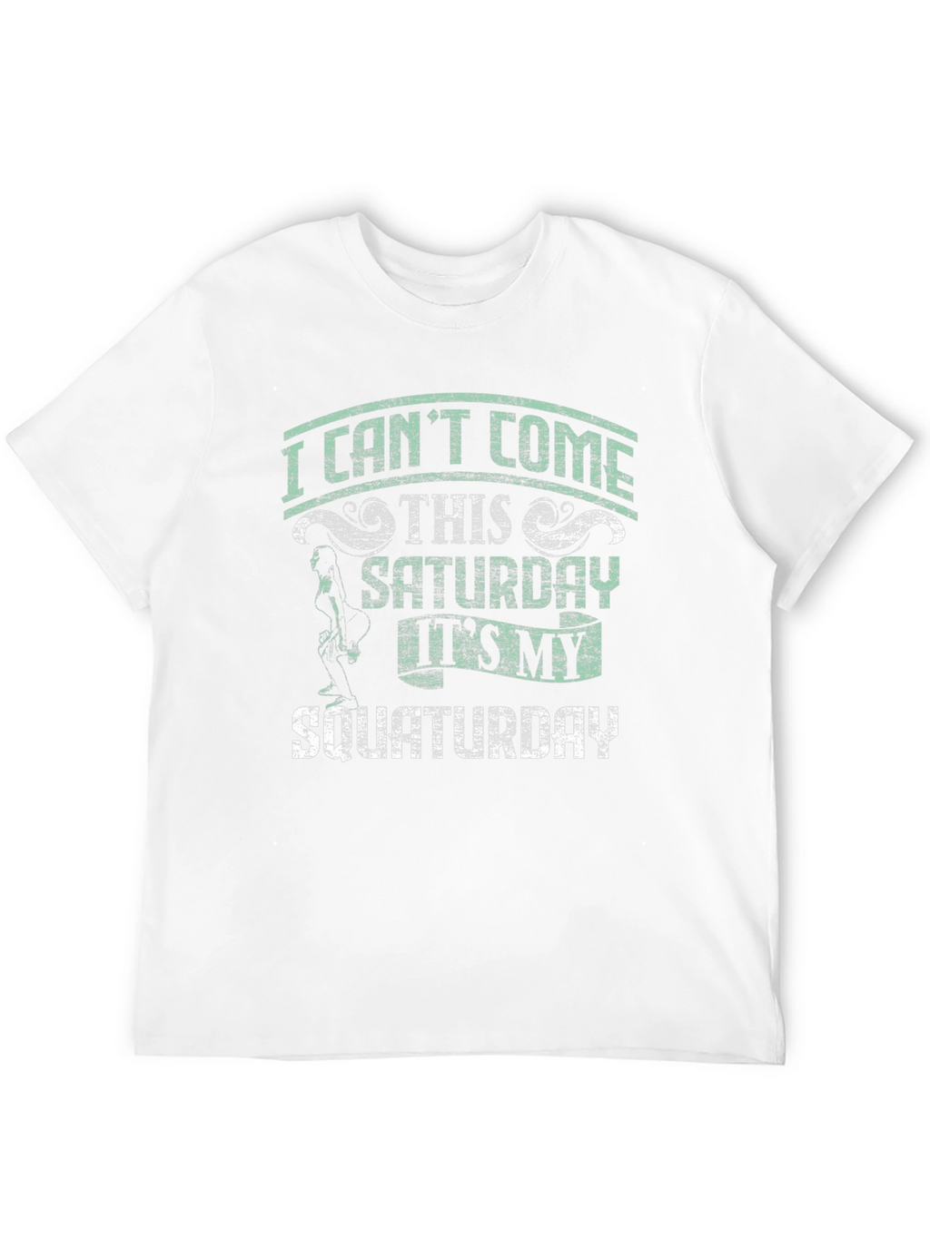 Squaturday Funny Gym Workout T-Shirt