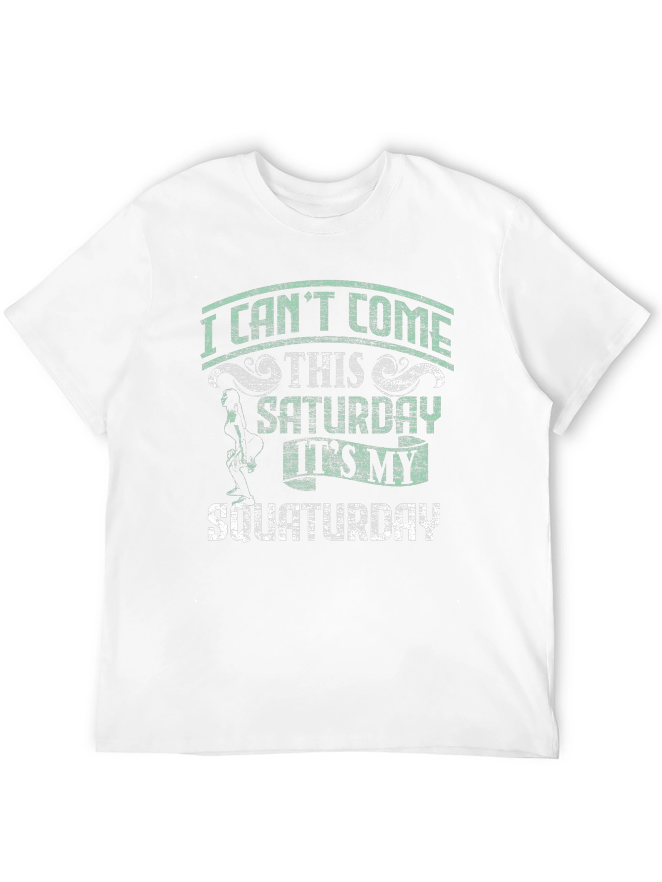 Squaturday Funny Gym Workout T-Shirt