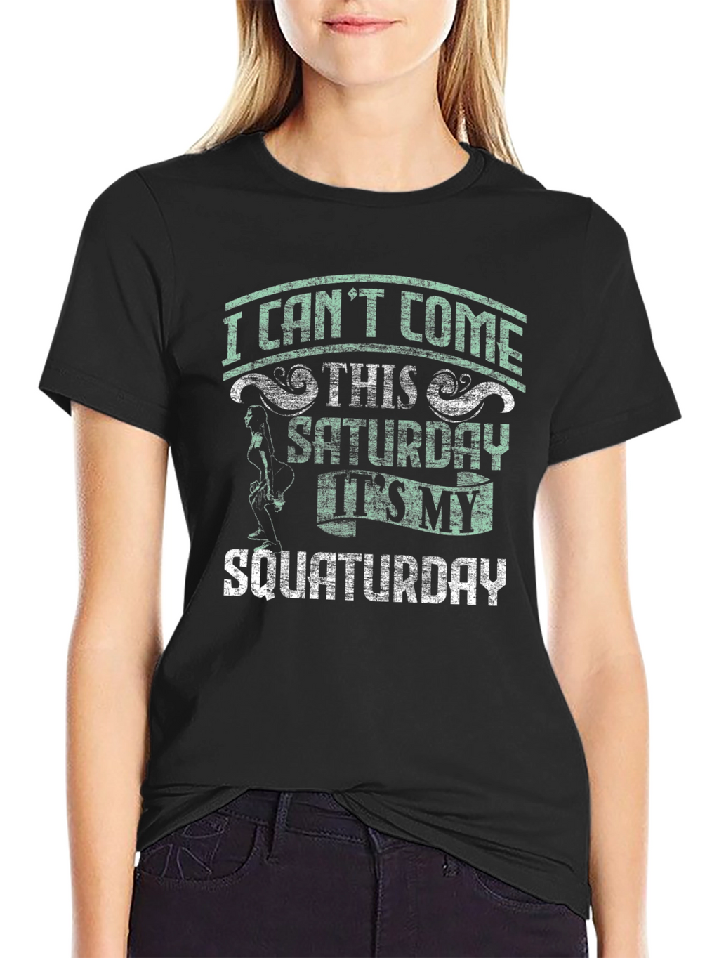Squaturday Funny Gym Workout T-Shirt