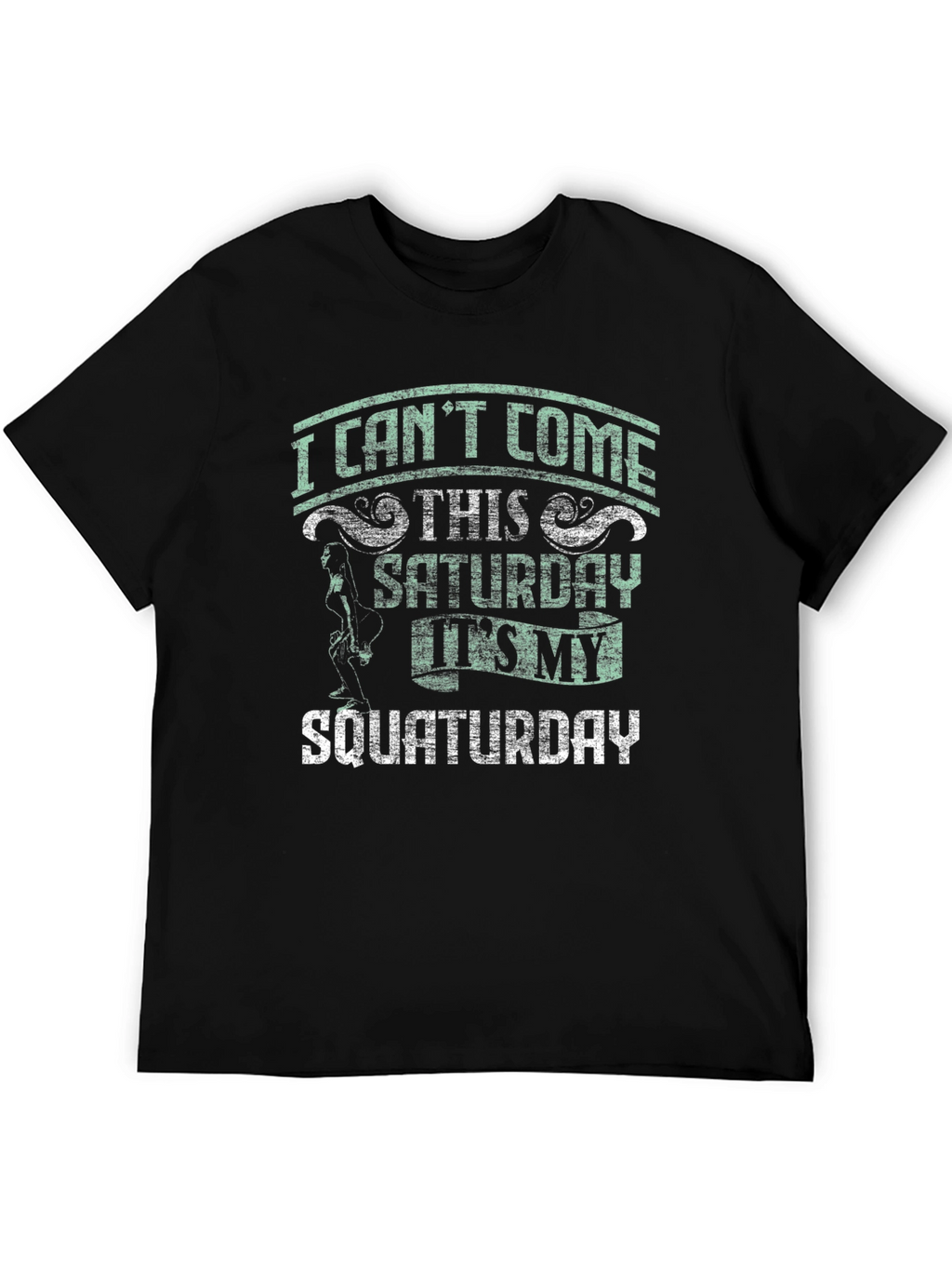 Squaturday Funny Gym Workout T-Shirt