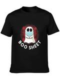 Boo Sheet Ghost Mask T-Shirt - Halloween Ready!