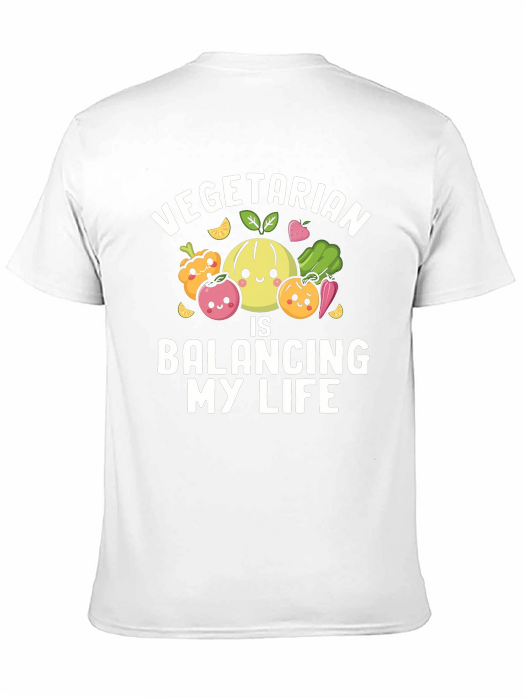 Vegetarian Balancing My Life T-Shirt