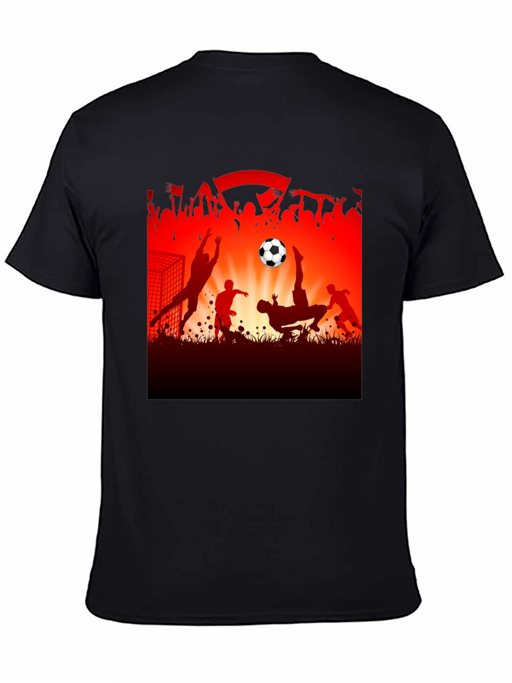 Soccer Silhouette Graphic Tee