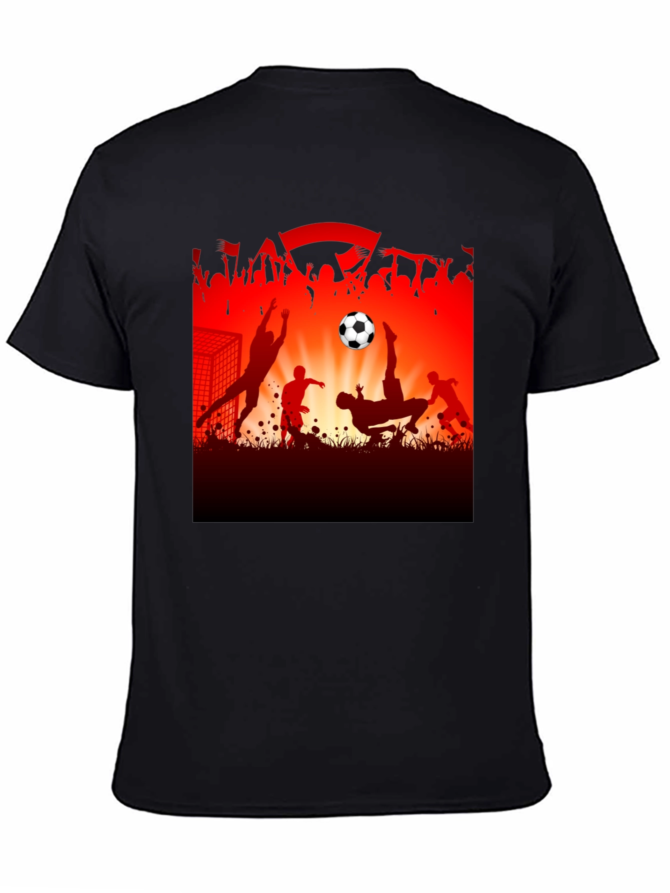 Soccer Silhouette Graphic Tee