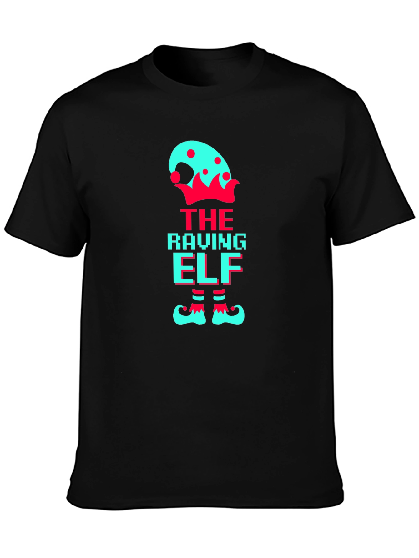 The Raving Elf Black T-Shirt