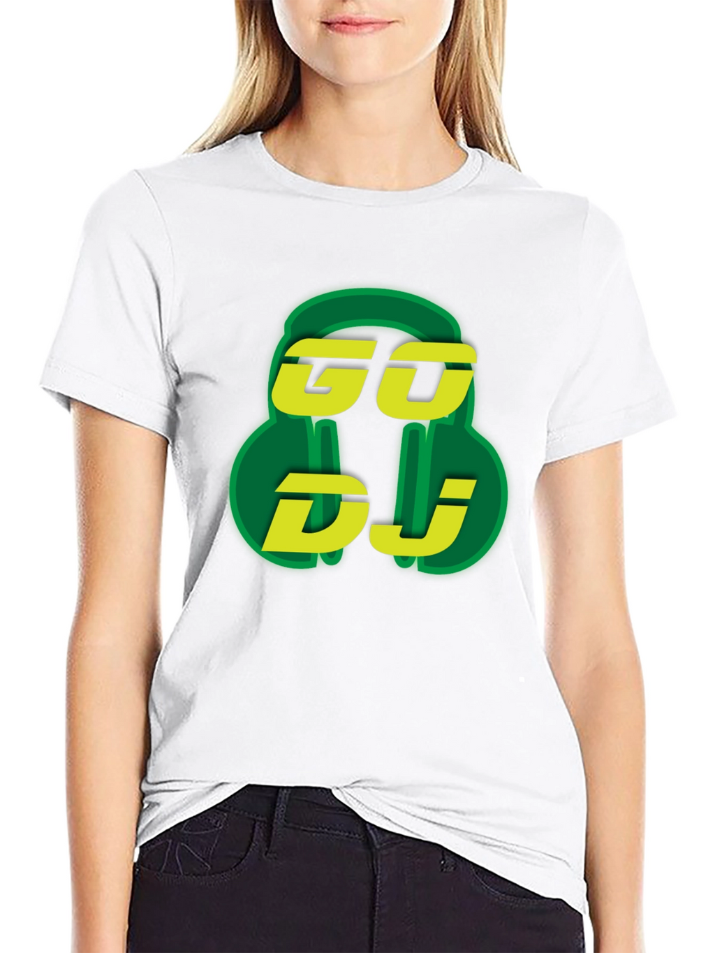 GO DJ Graphic T-Shirt - Music Lover Tee