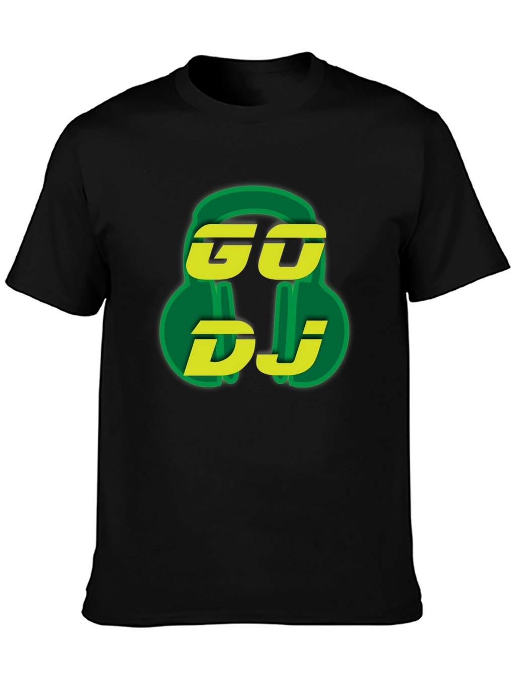 GO DJ Graphic T-Shirt - Music Lover Tee