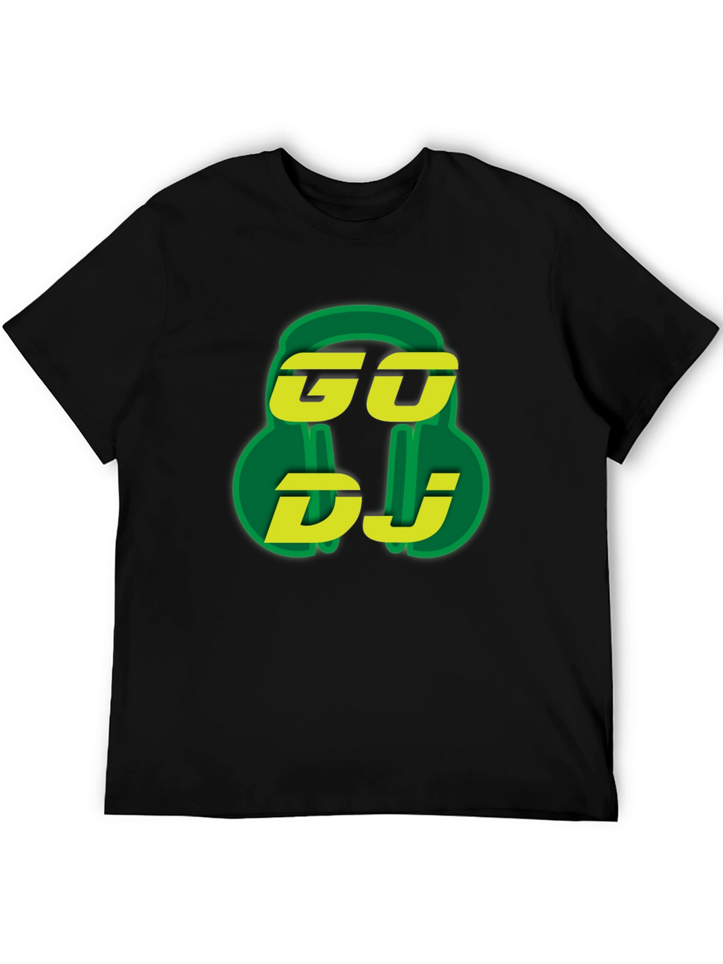 GO DJ Graphic T-Shirt - Music Lover Tee