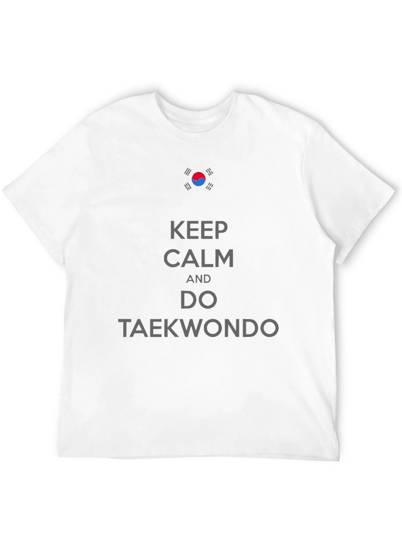 Keep Calm Do Taekwondo Black Tee