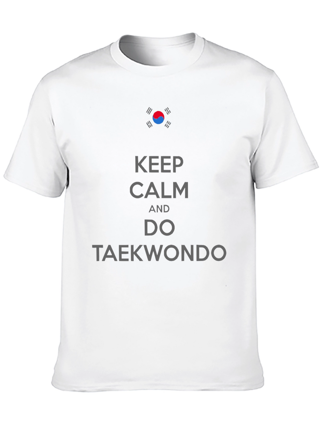 Keep Calm Do Taekwondo Black Tee