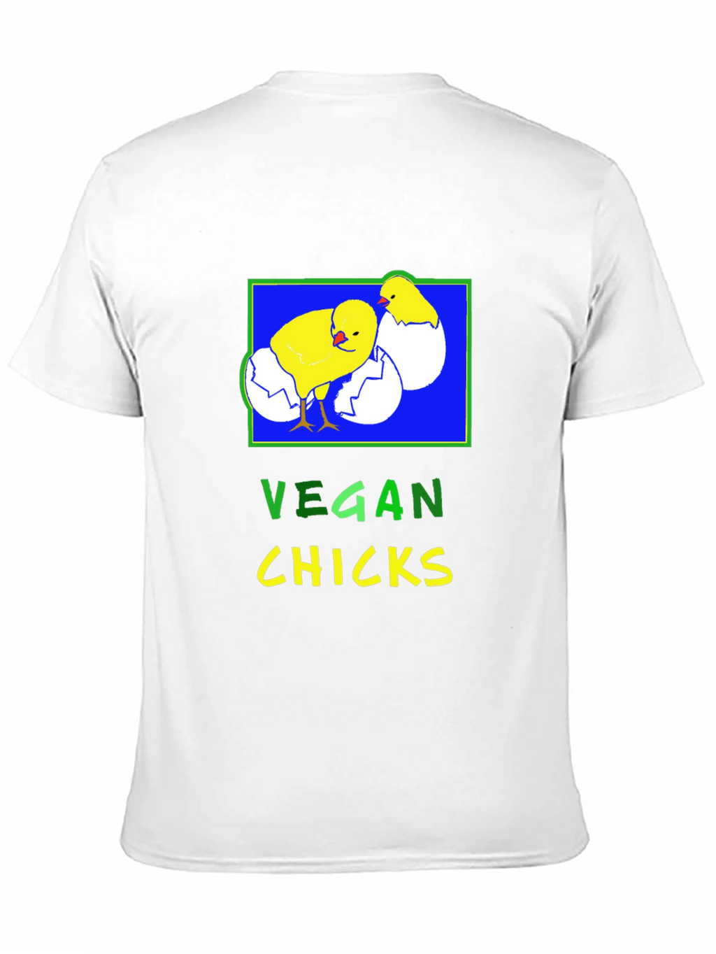 Vegan Chicks T-Shirt - Black Graphic Tee
